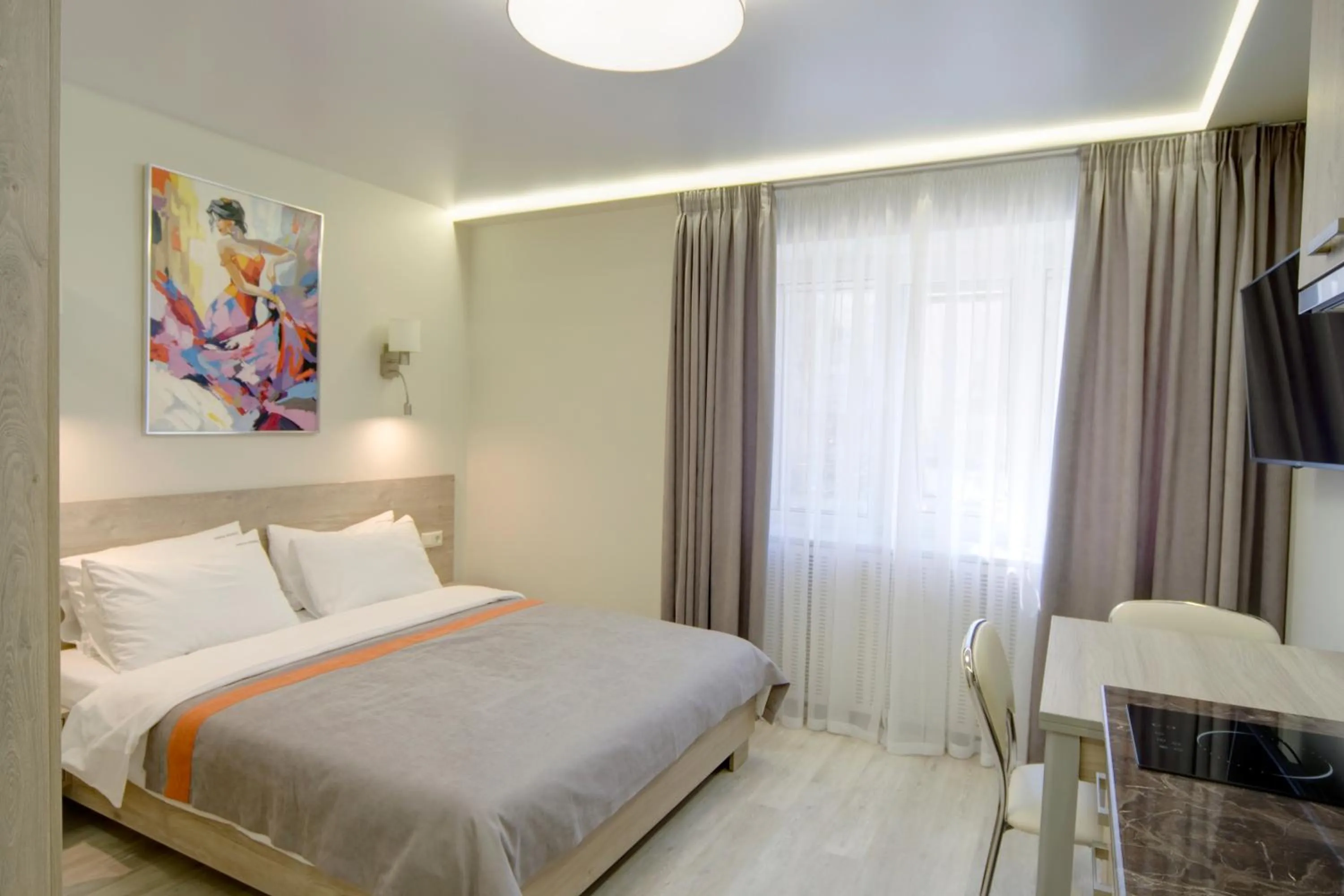 Bed in Arena Summit Apart Hotel