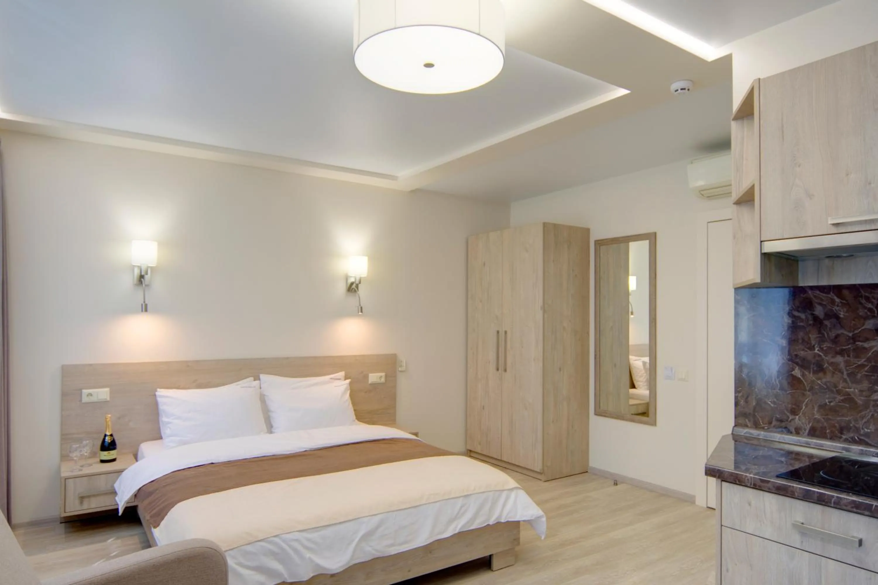 Bed in Arena Summit Apart Hotel