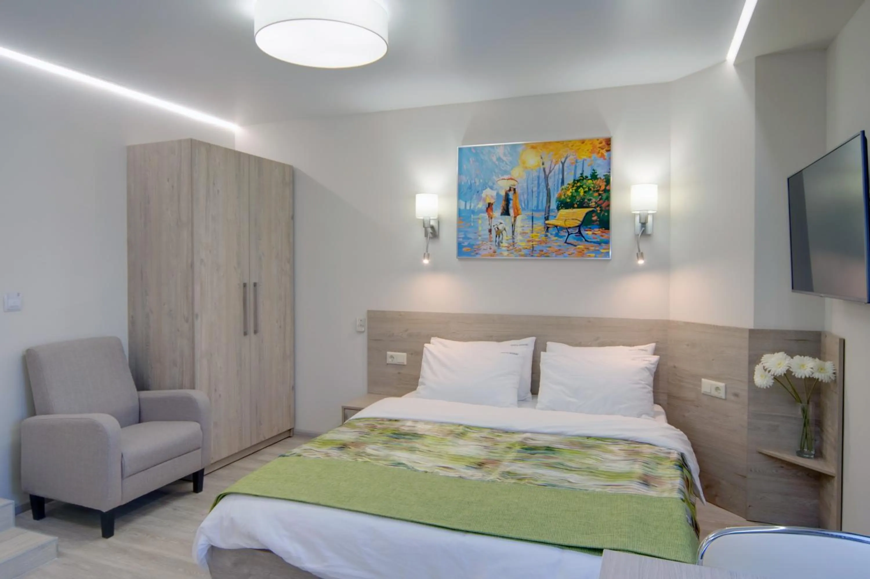 Bed in Arena Summit Apart Hotel