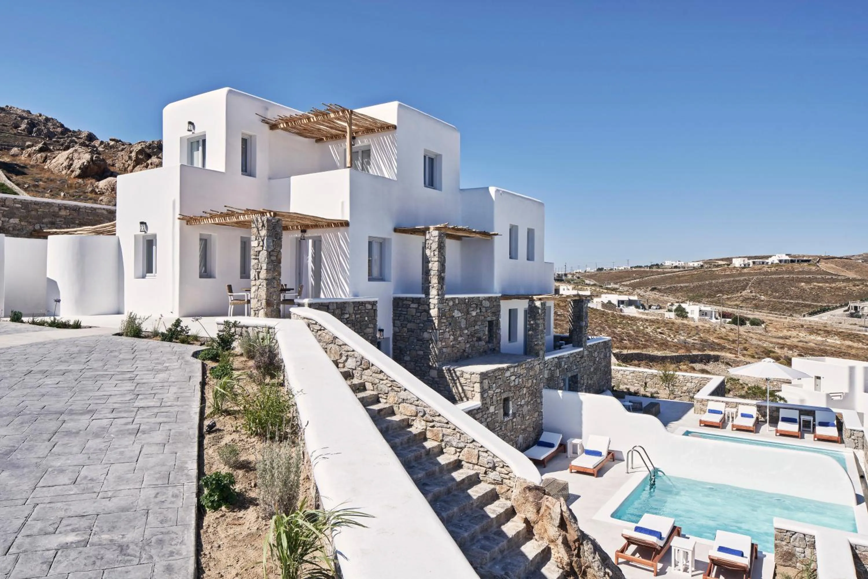 Three-Bedroom Villa with Private Pool in Katikies Villas Mykonos