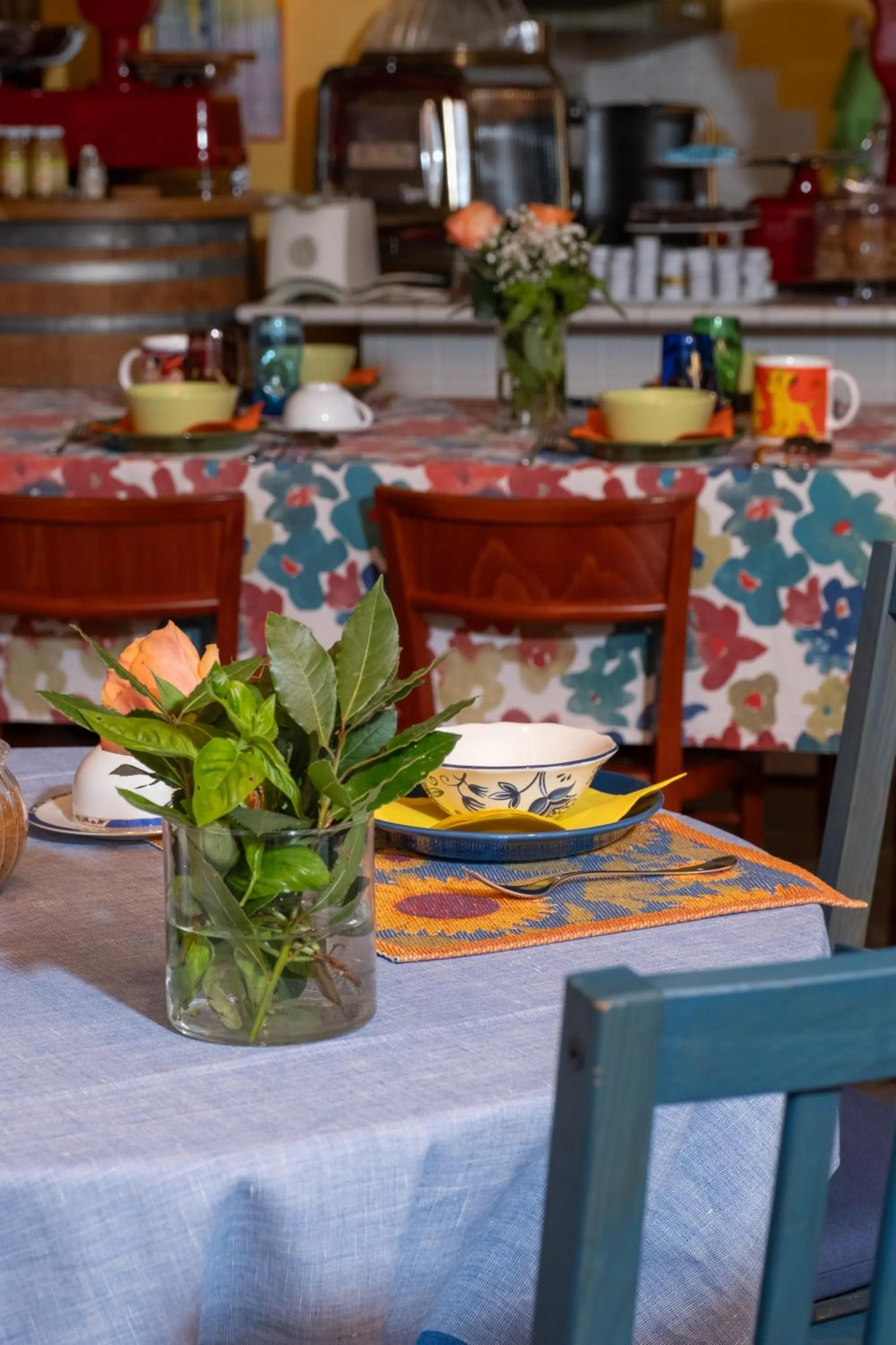 Food and drinks in Rosa Tea B&B