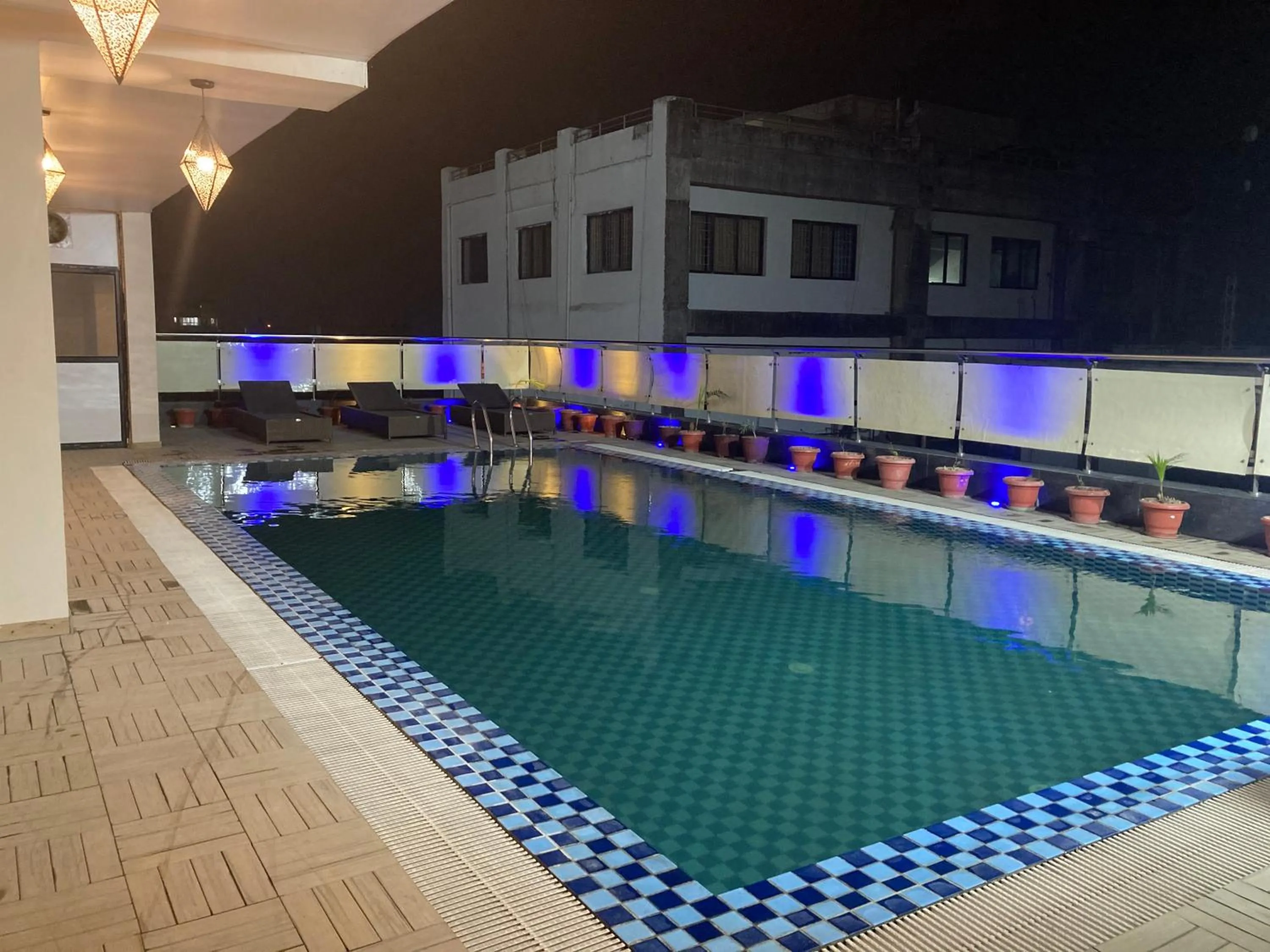 Pool view in Diyalo Lords Plaza Birgunj
