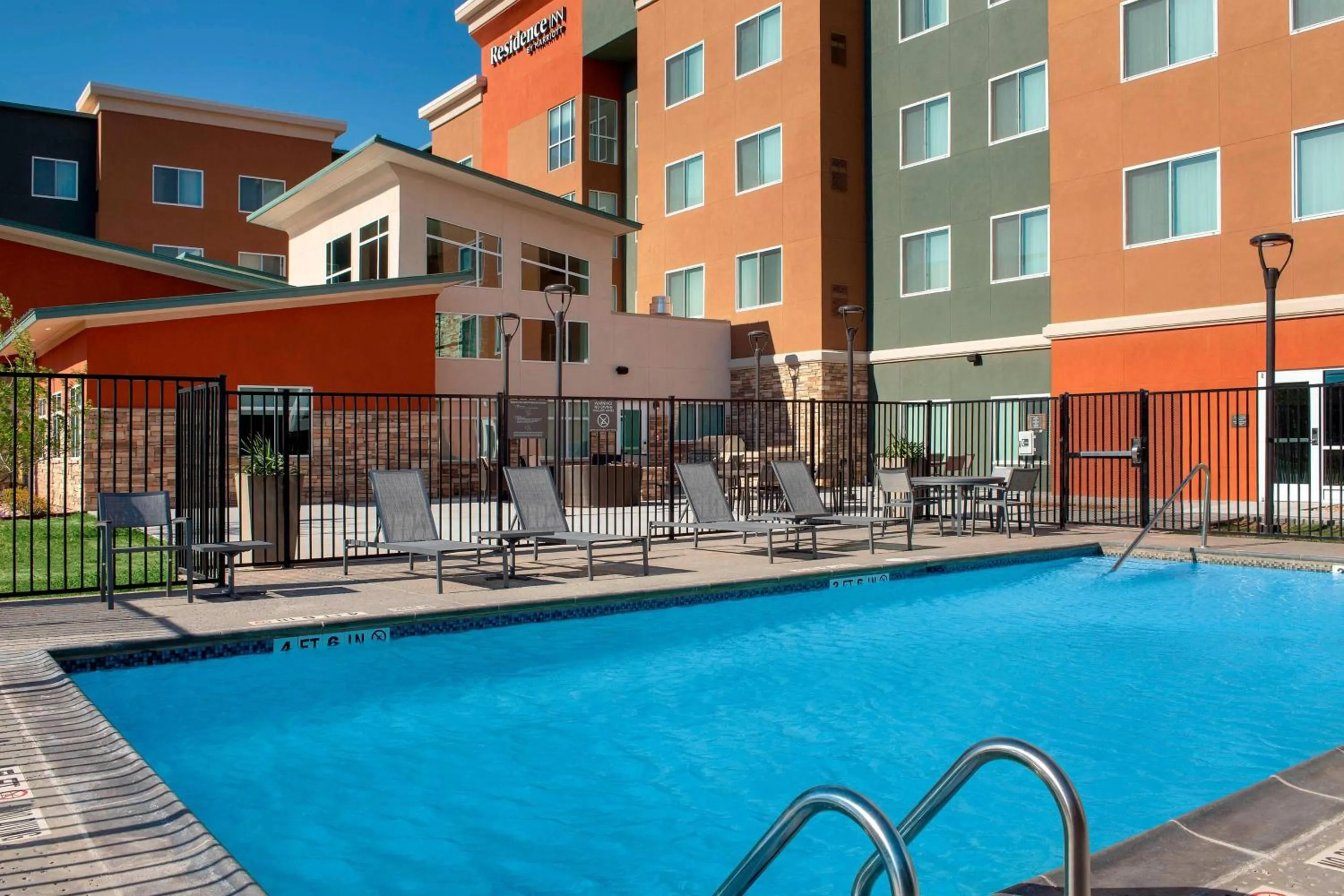 Swimming pool in Residence Inn by Marriott Lubbock Southwest