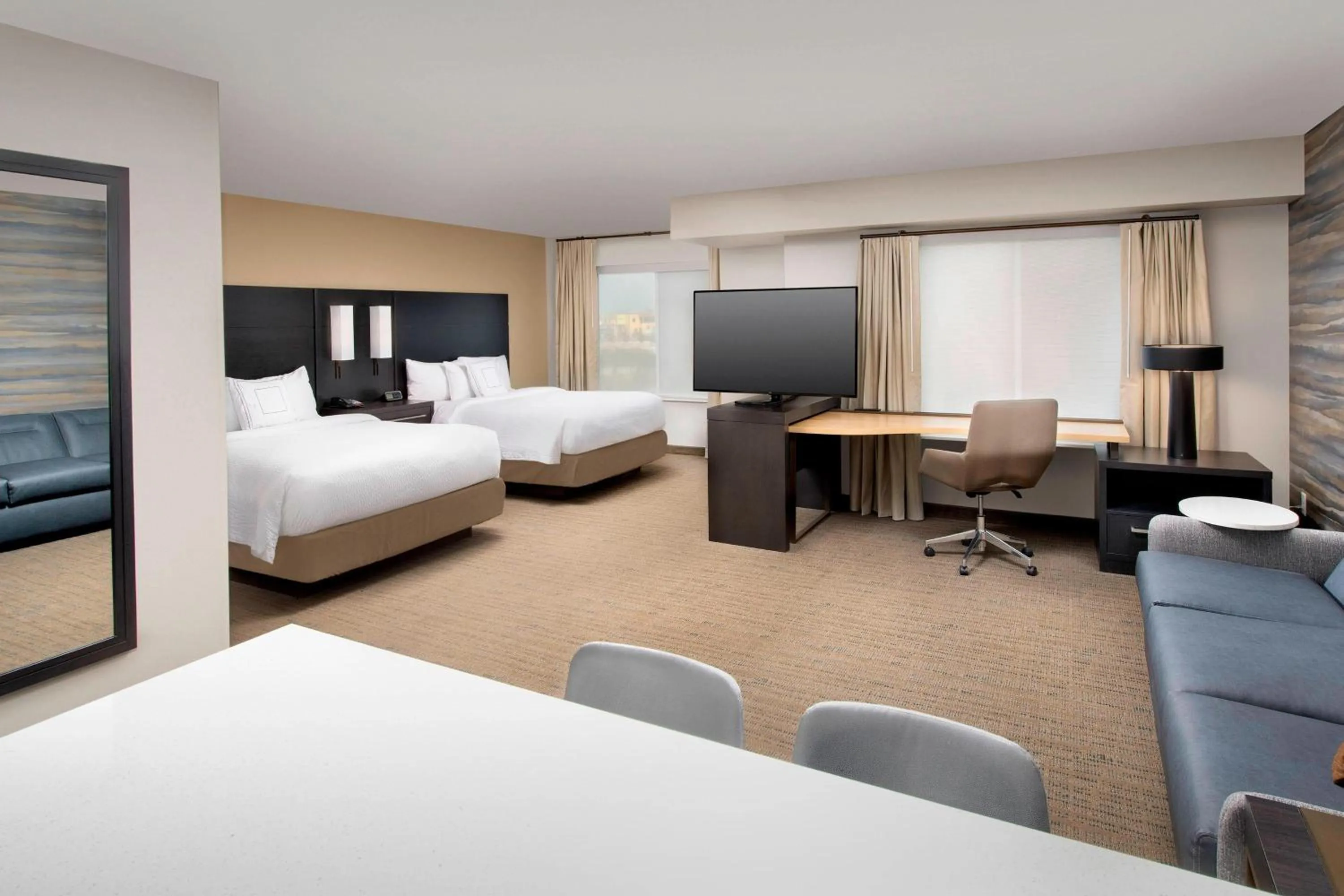 Photo of the whole room, Bed in Residence Inn by Marriott Lubbock Southwest