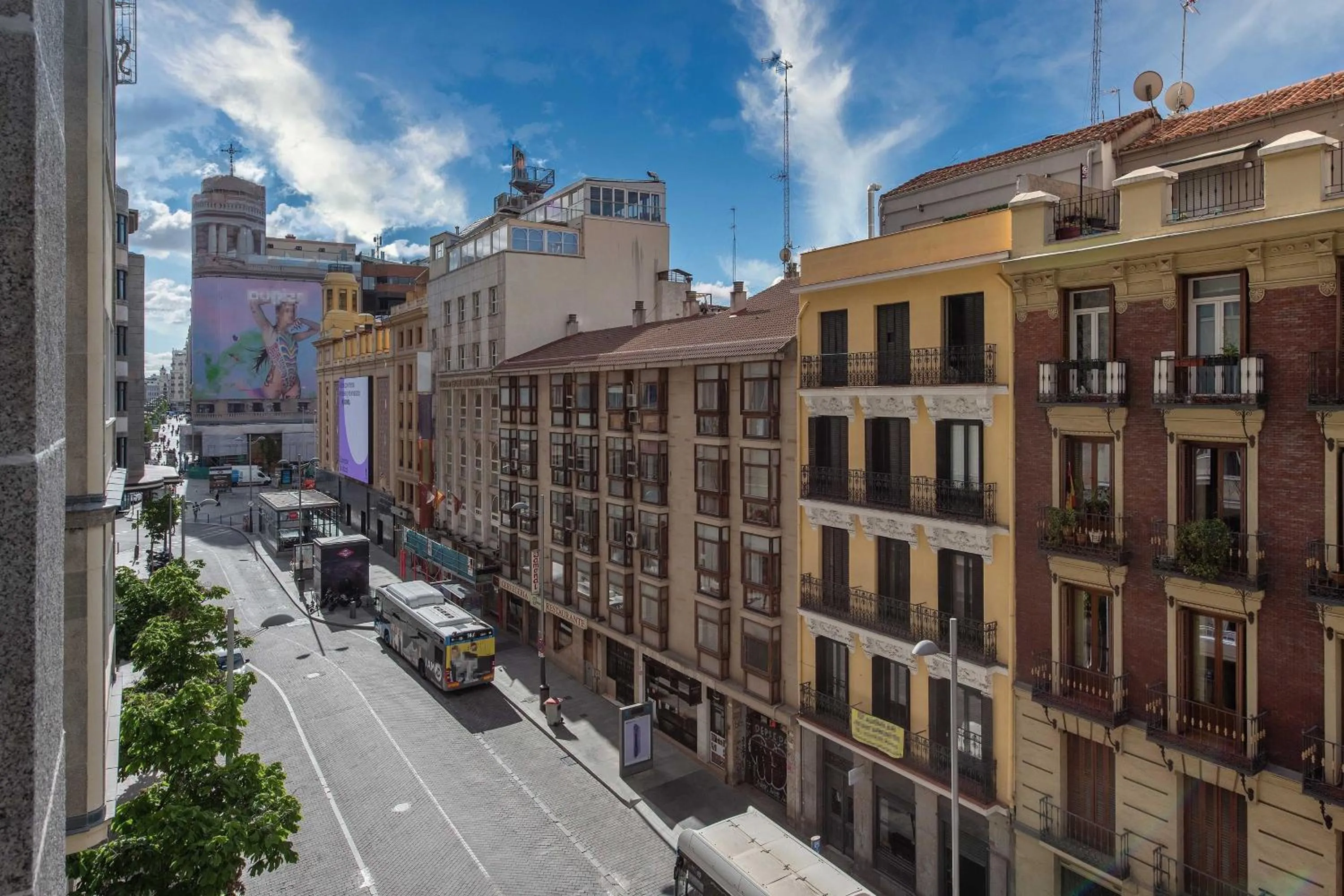 View (from property/room) in Aloft Madrid Gran Via