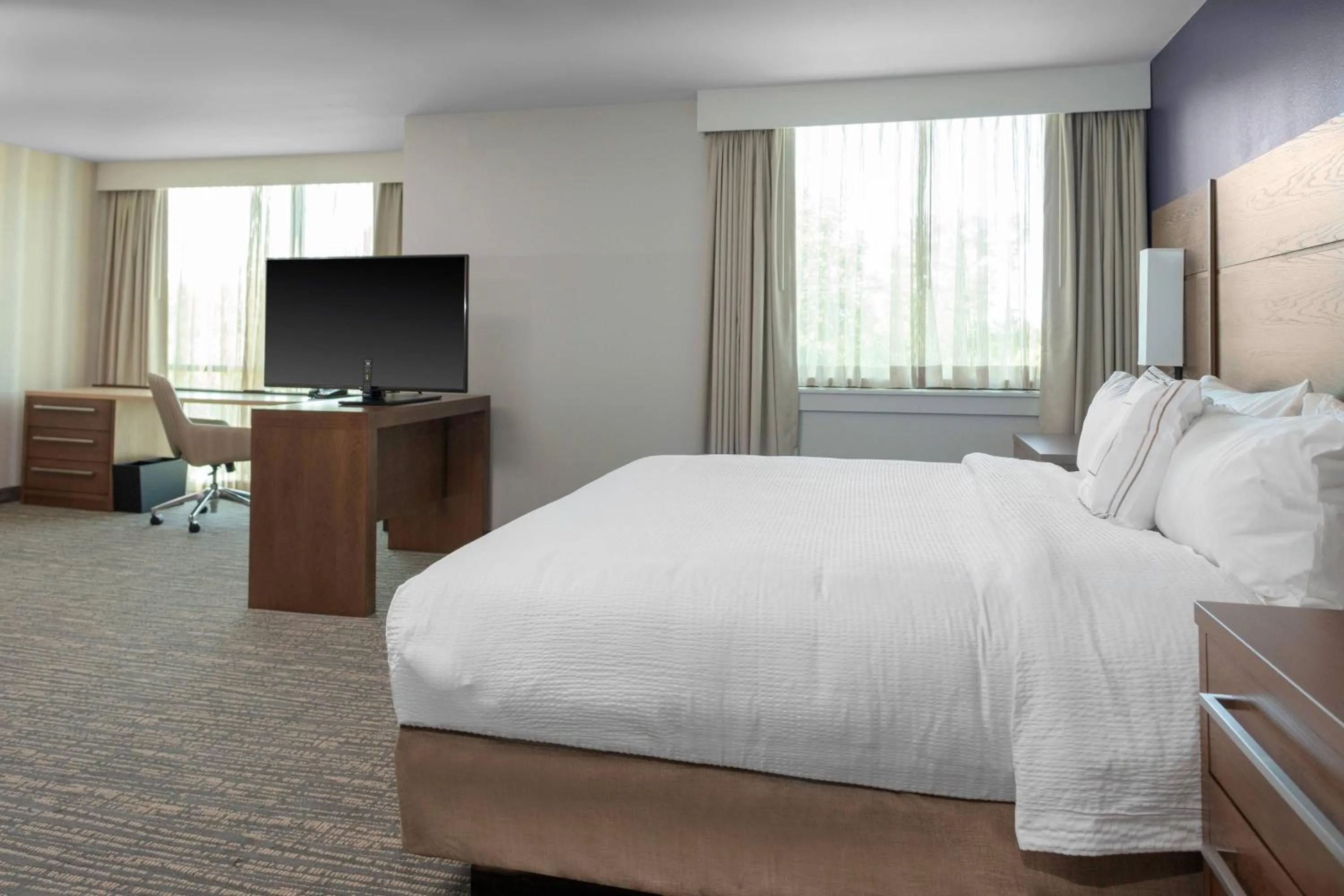 Photo of the whole room, Bed in Residence Inn by Marriott Virginia Beach Town Center