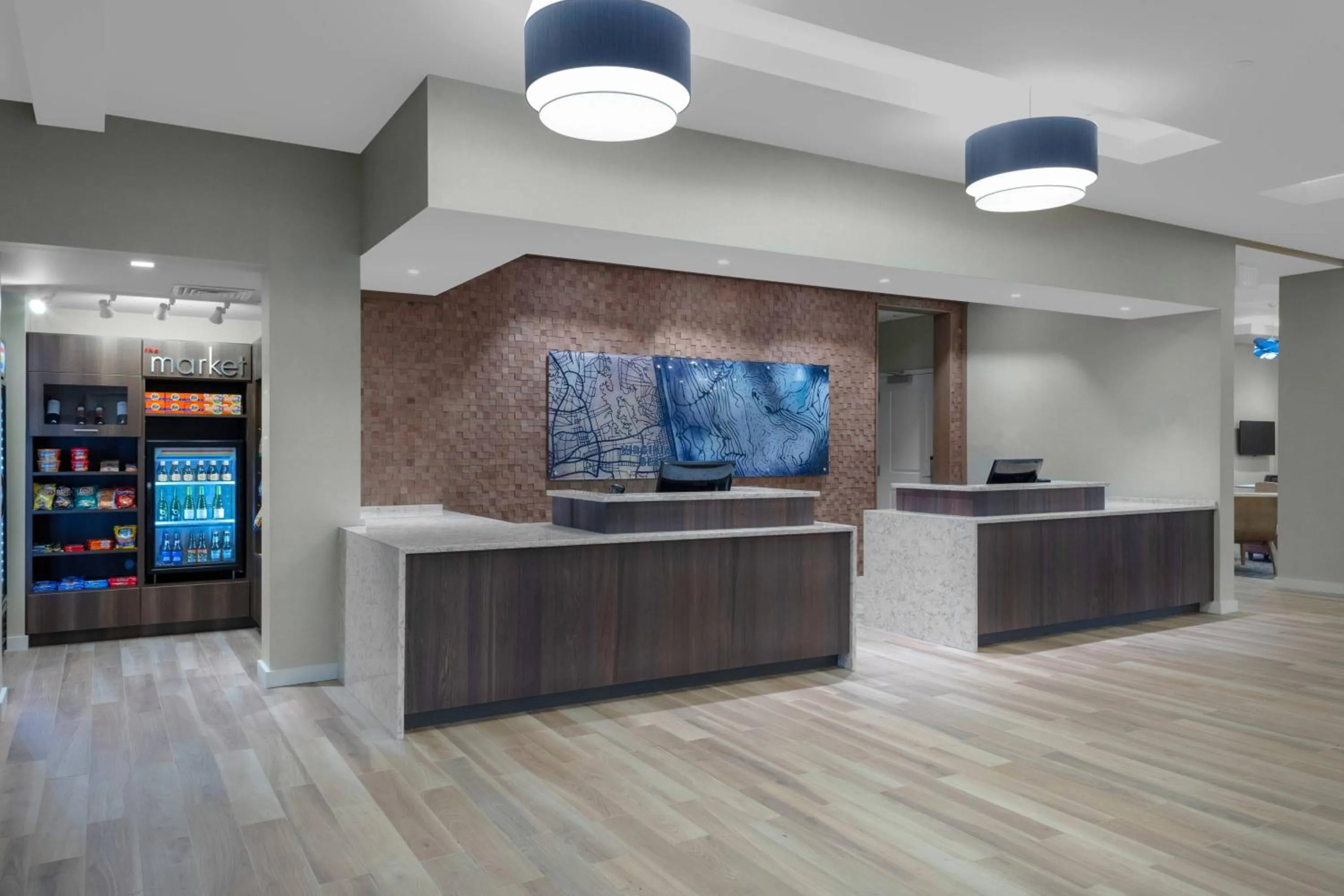 Lobby or reception in Residence Inn by Marriott Virginia Beach Town Center