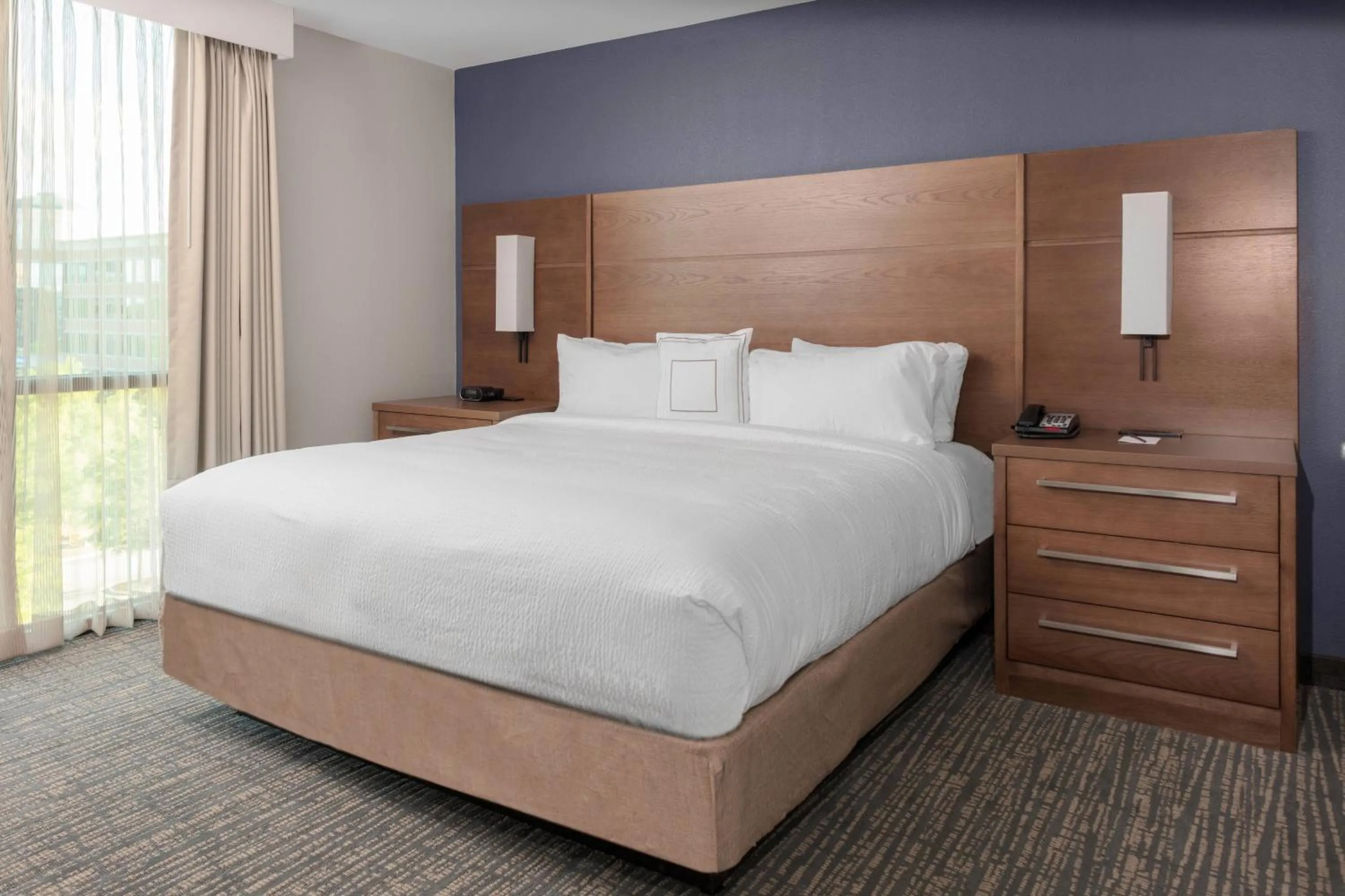 Photo of the whole room, Bed in Residence Inn by Marriott Virginia Beach Town Center