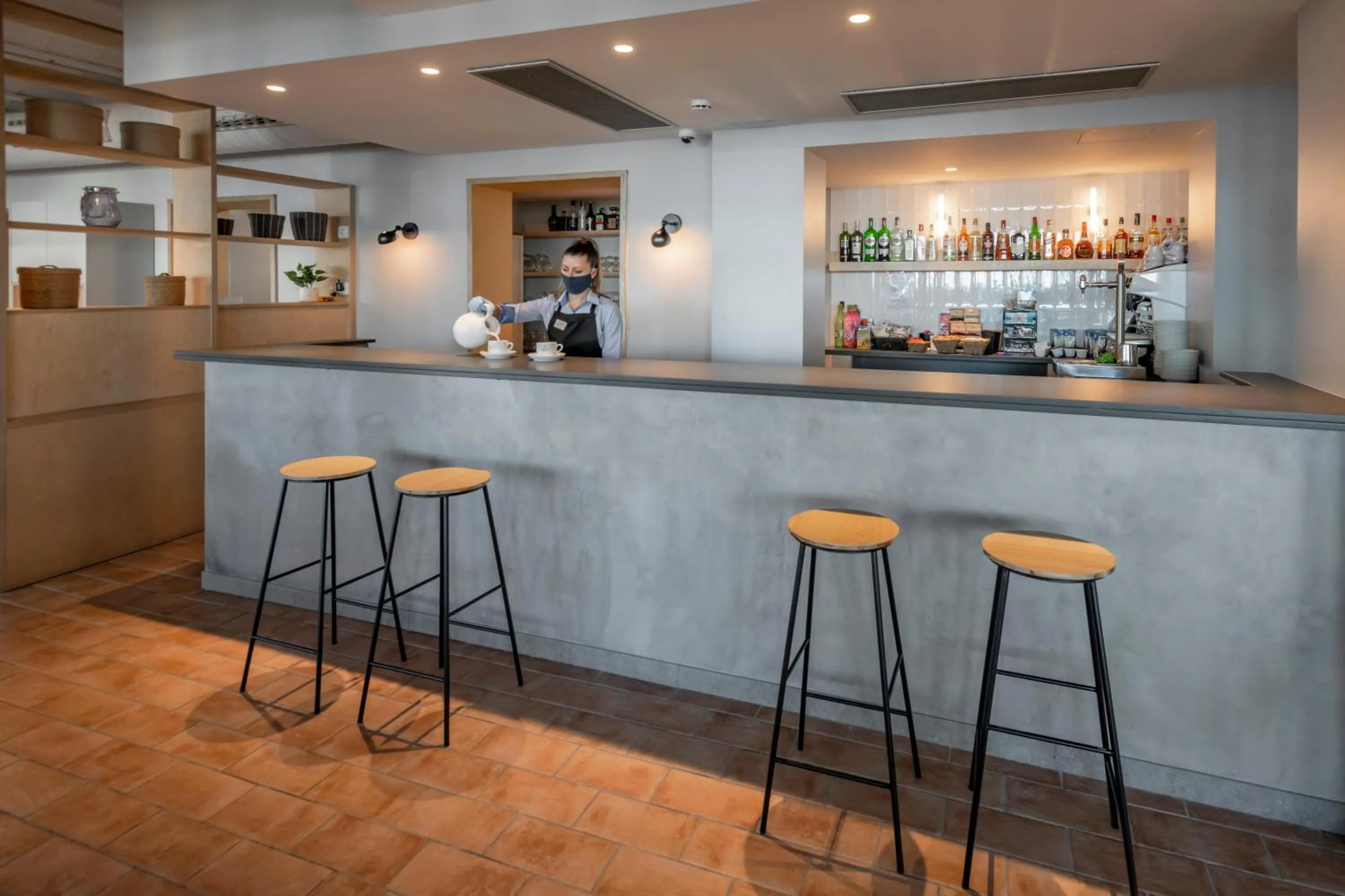 Lounge or bar in GHT Miratge - Only Adults 18 and up