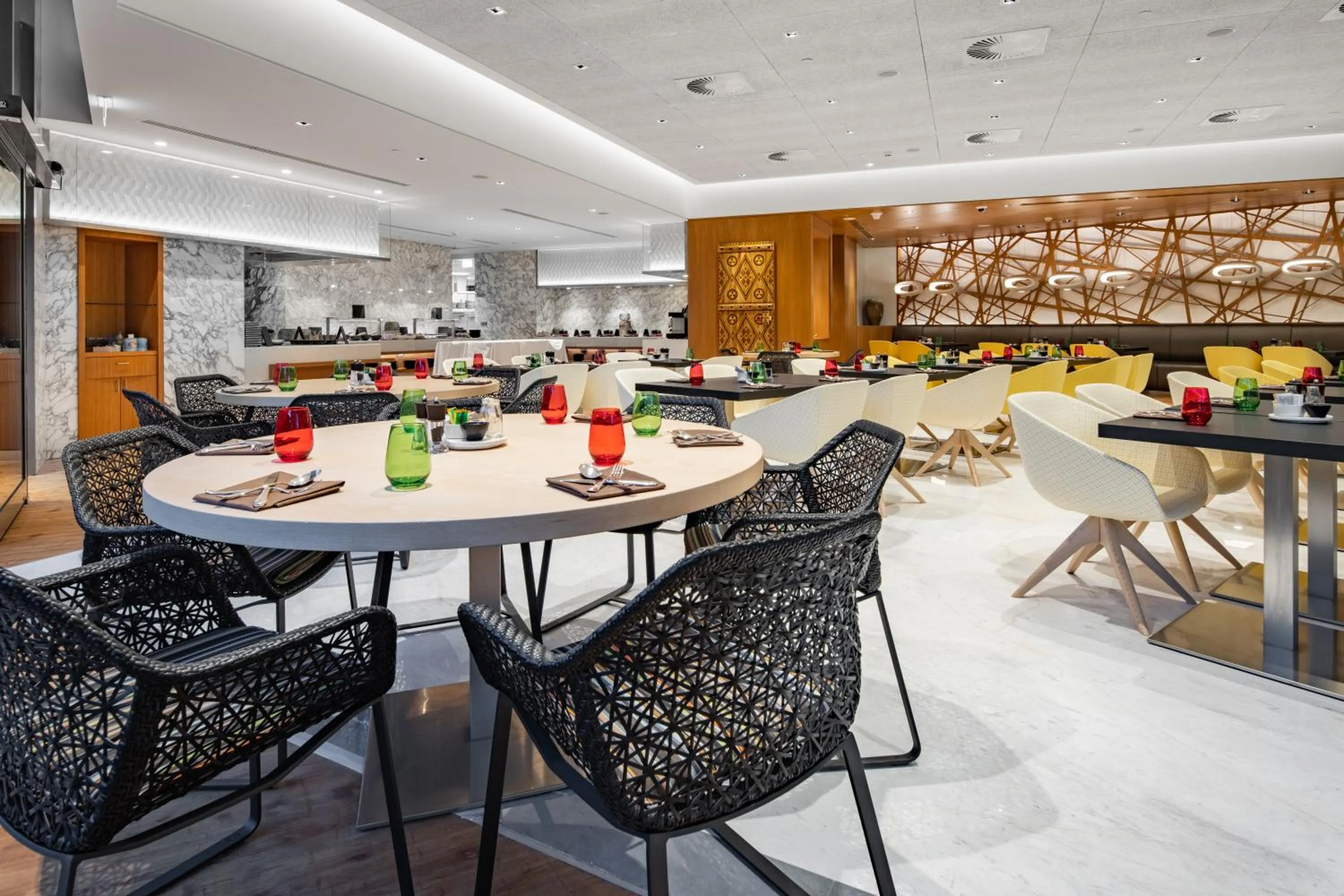 Restaurant/places to eat in Radisson Blu Hotel & Residence, Riyadh Diplomatic Quarter