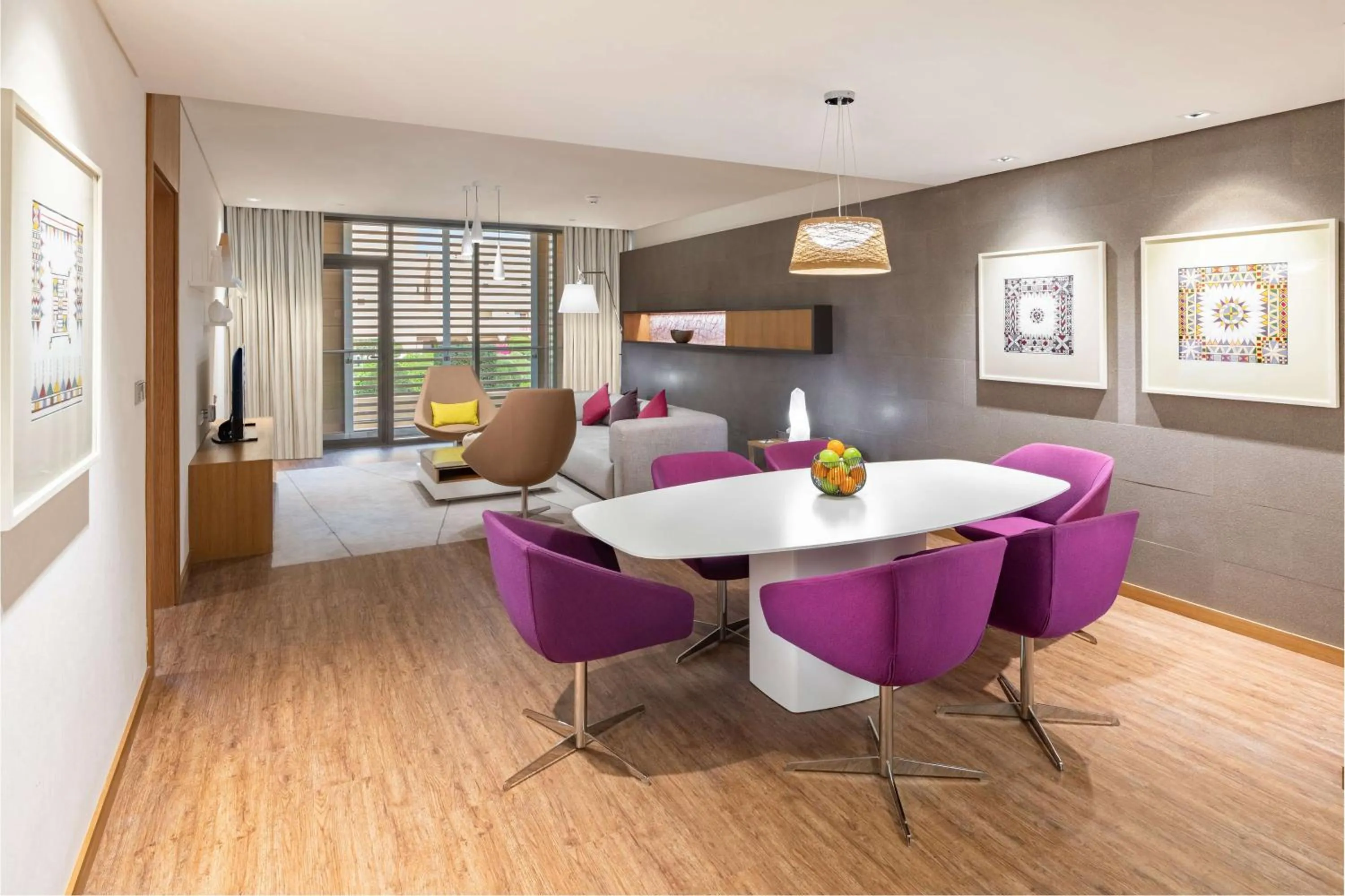 Photo of the whole room in Radisson Blu Hotel & Residence, Riyadh Diplomatic Quarter