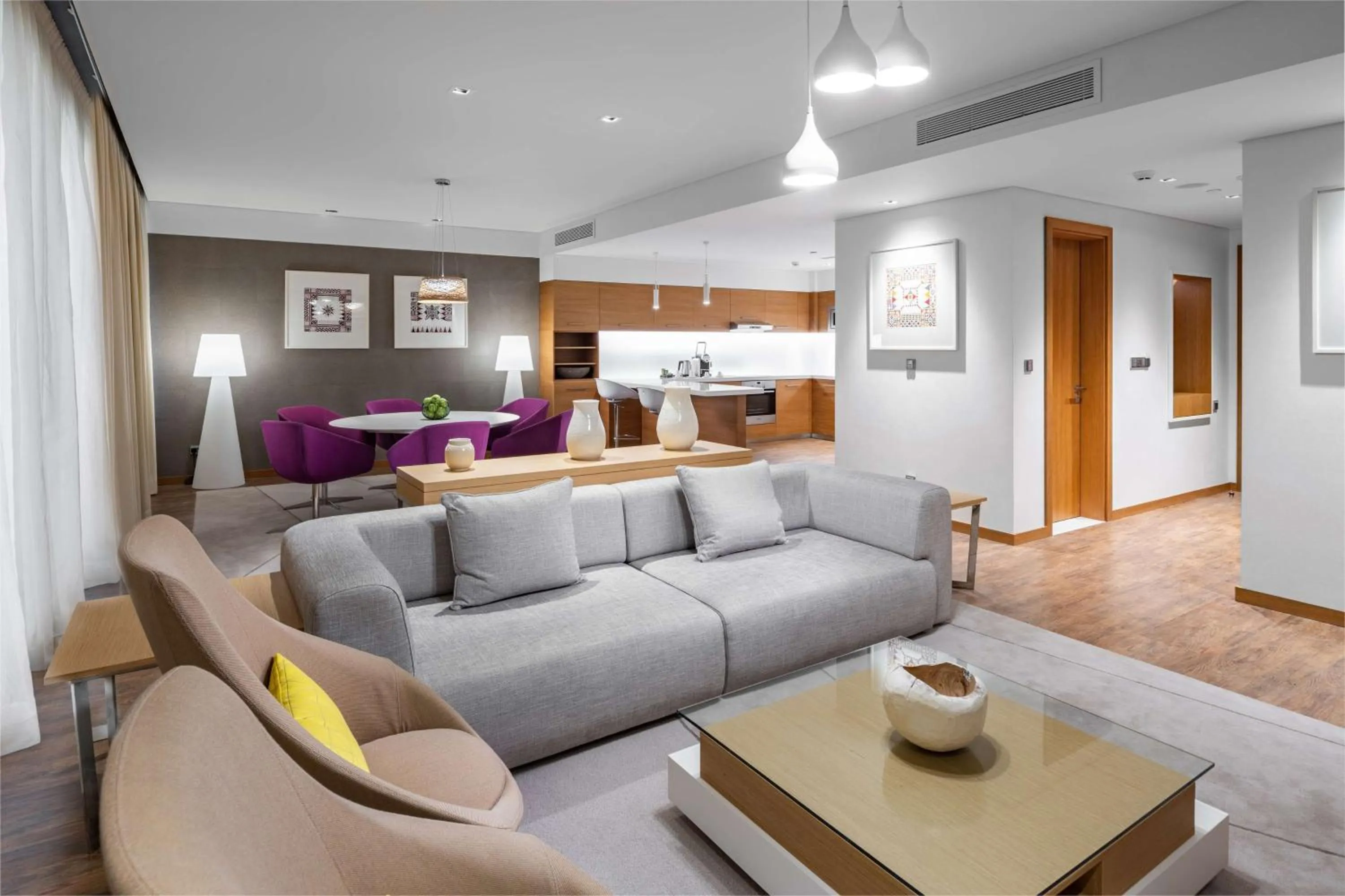 Photo of the whole room in Radisson Blu Hotel & Residence, Riyadh Diplomatic Quarter