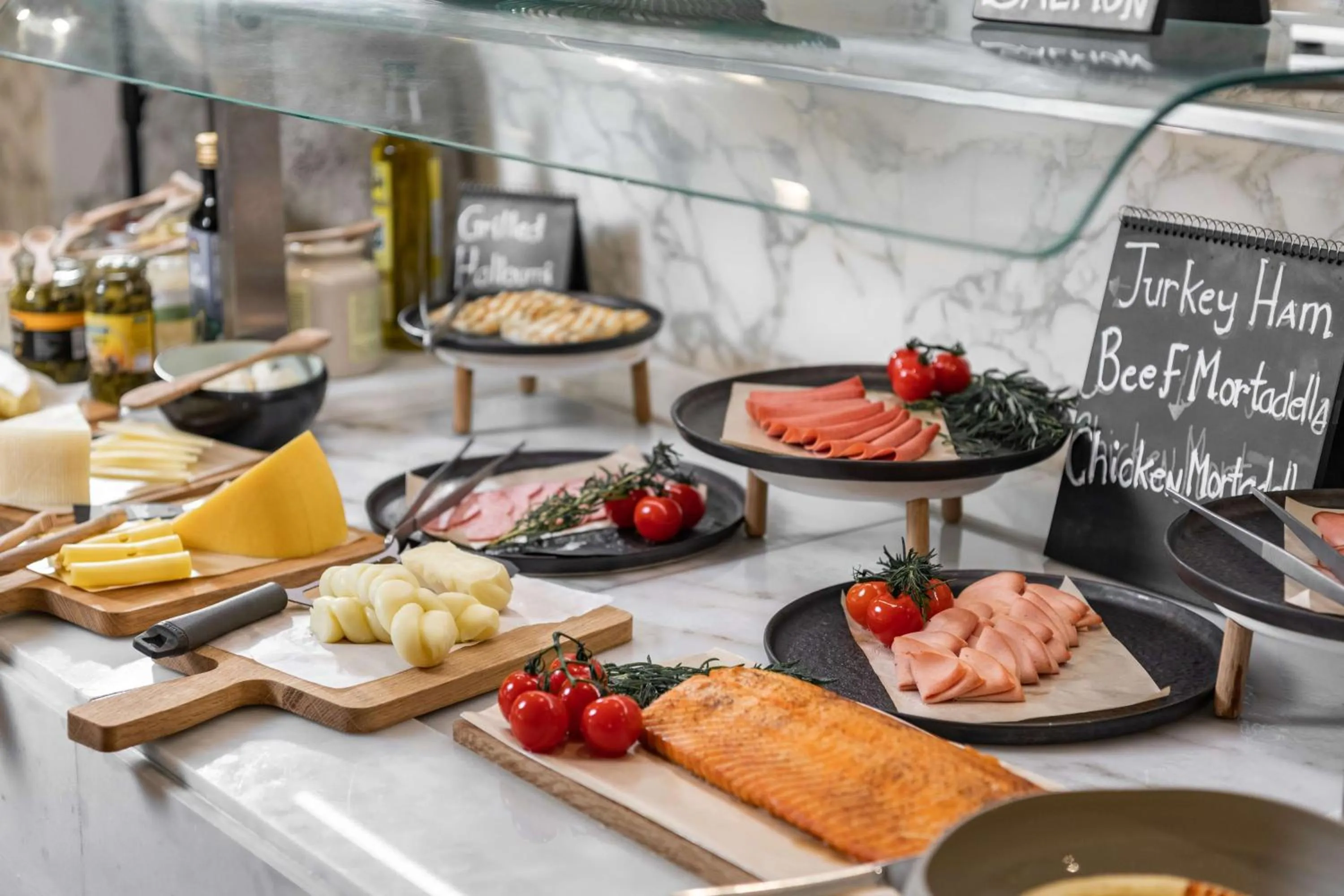 Breakfast in Radisson Blu Hotel & Residence, Riyadh Diplomatic Quarter