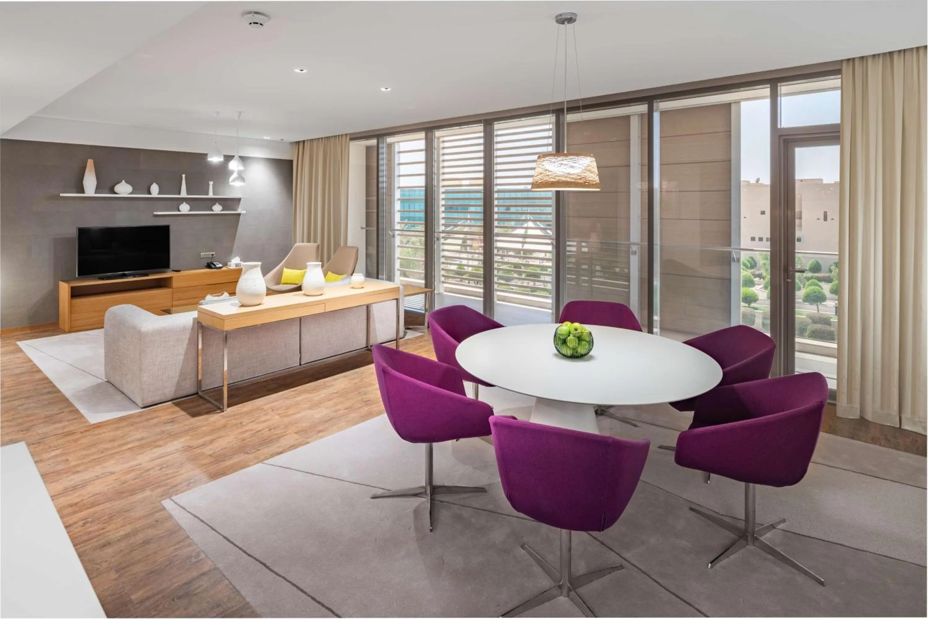 Photo of the whole room in Radisson Blu Hotel & Residence, Riyadh Diplomatic Quarter