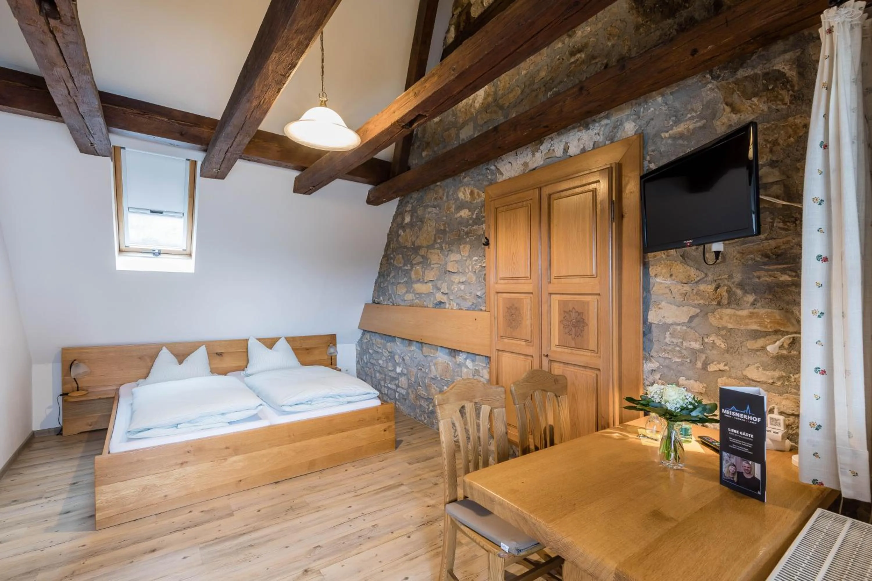 Photo of the whole room, Bed in Hotel Meisnerhof