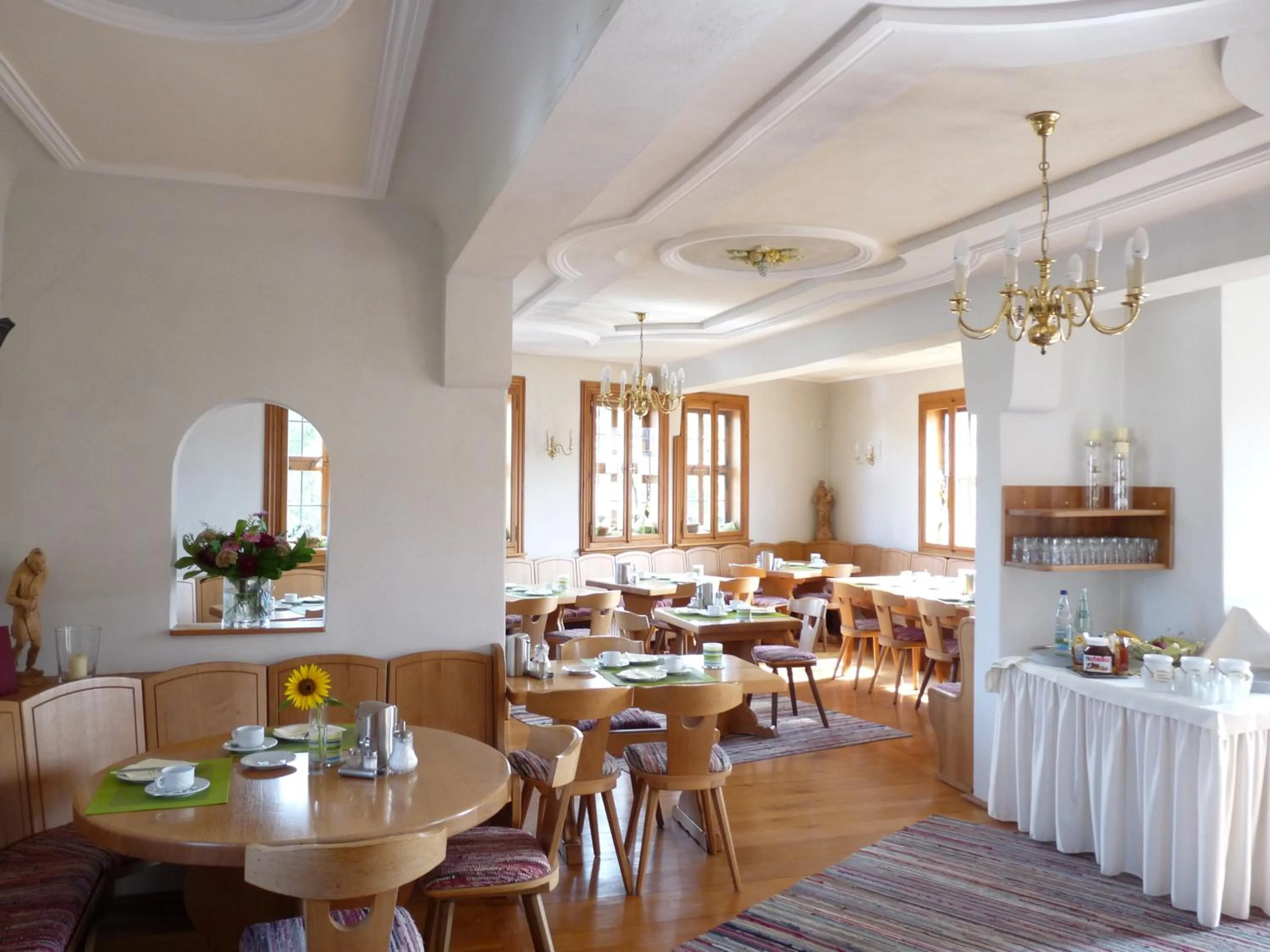 Restaurant/places to eat in Hotel Meisnerhof