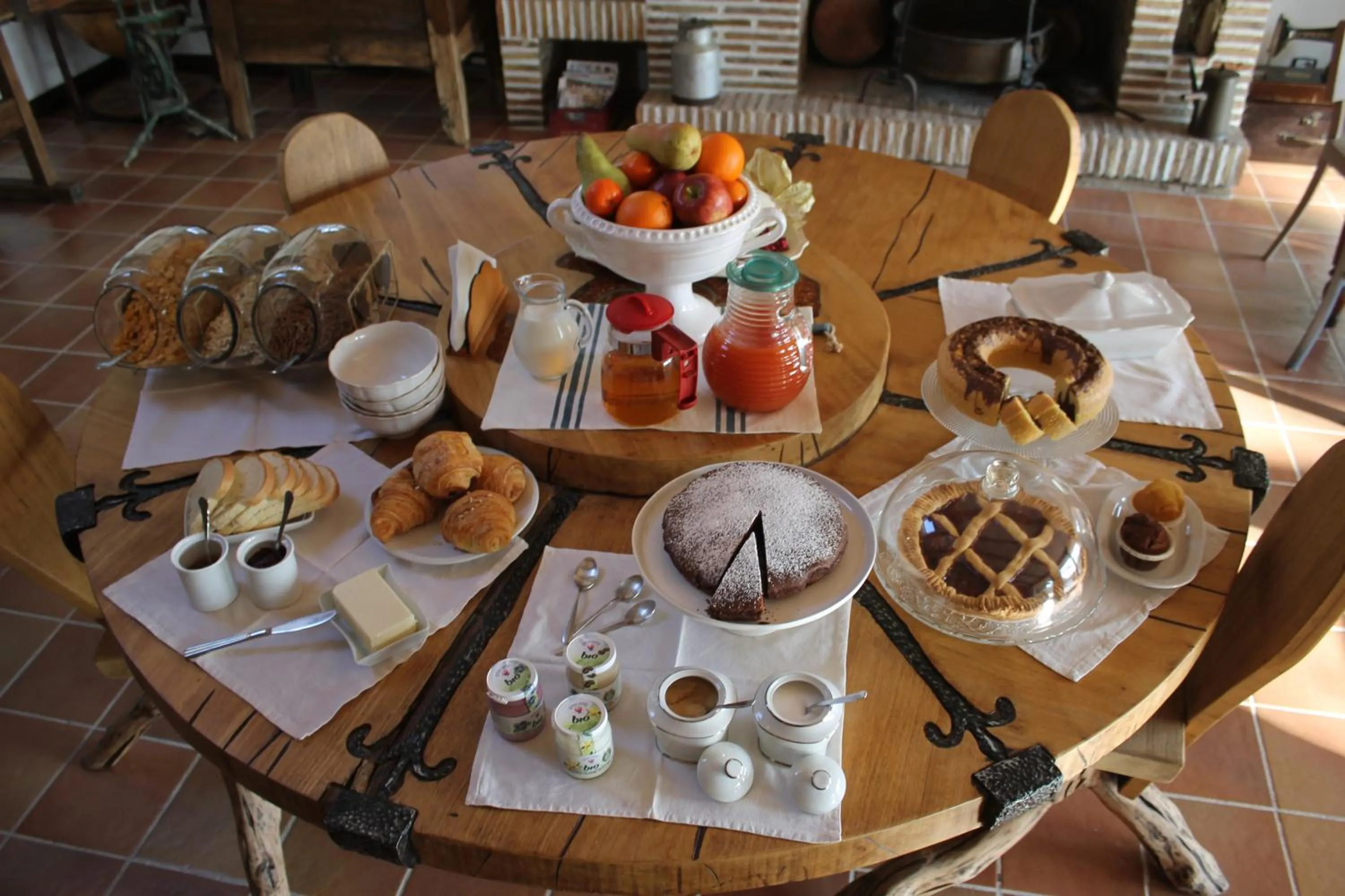 Food close-up in B&B Il Cavallino