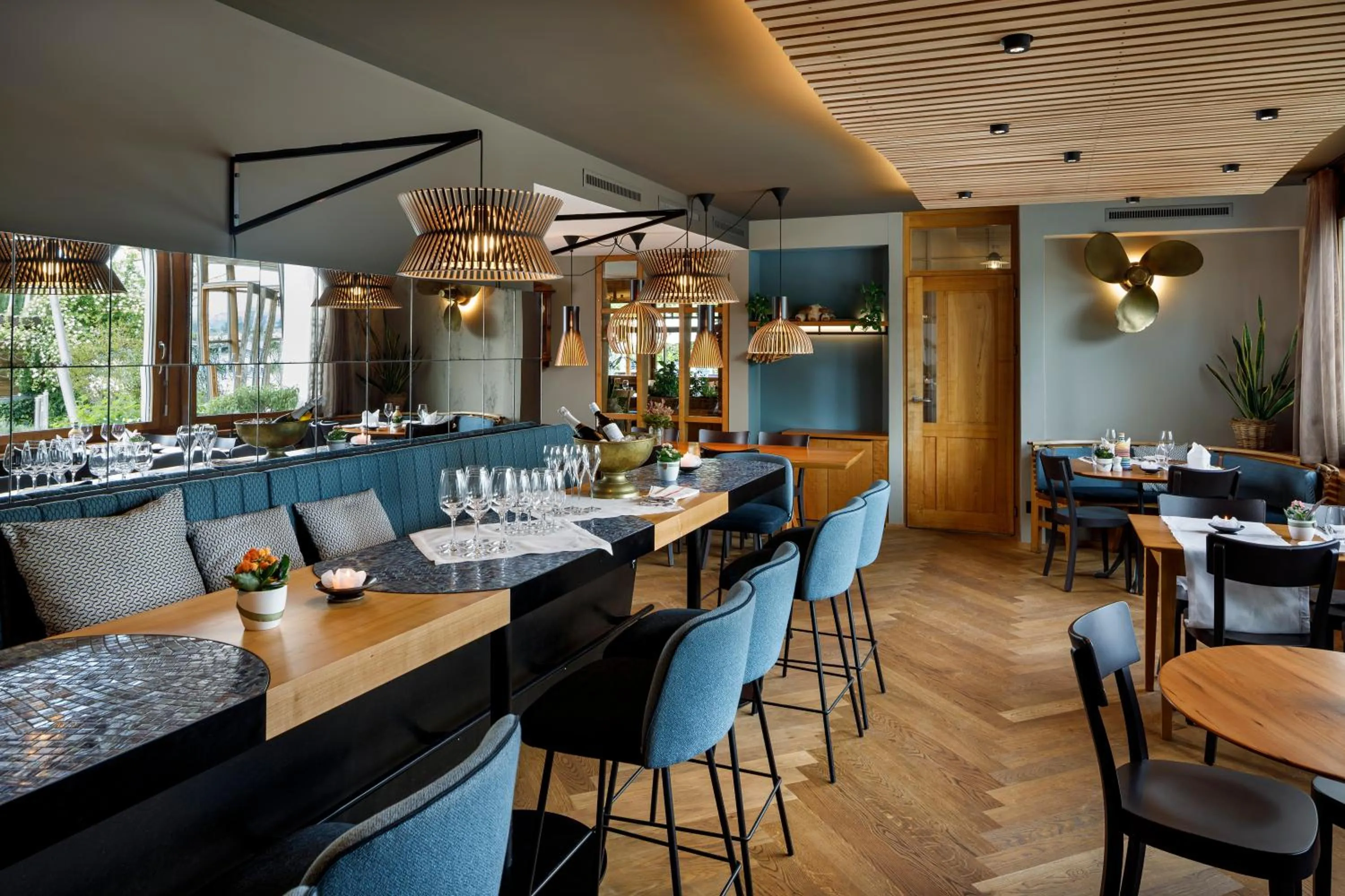 Restaurant/places to eat in Hotel Restaurant Schiff