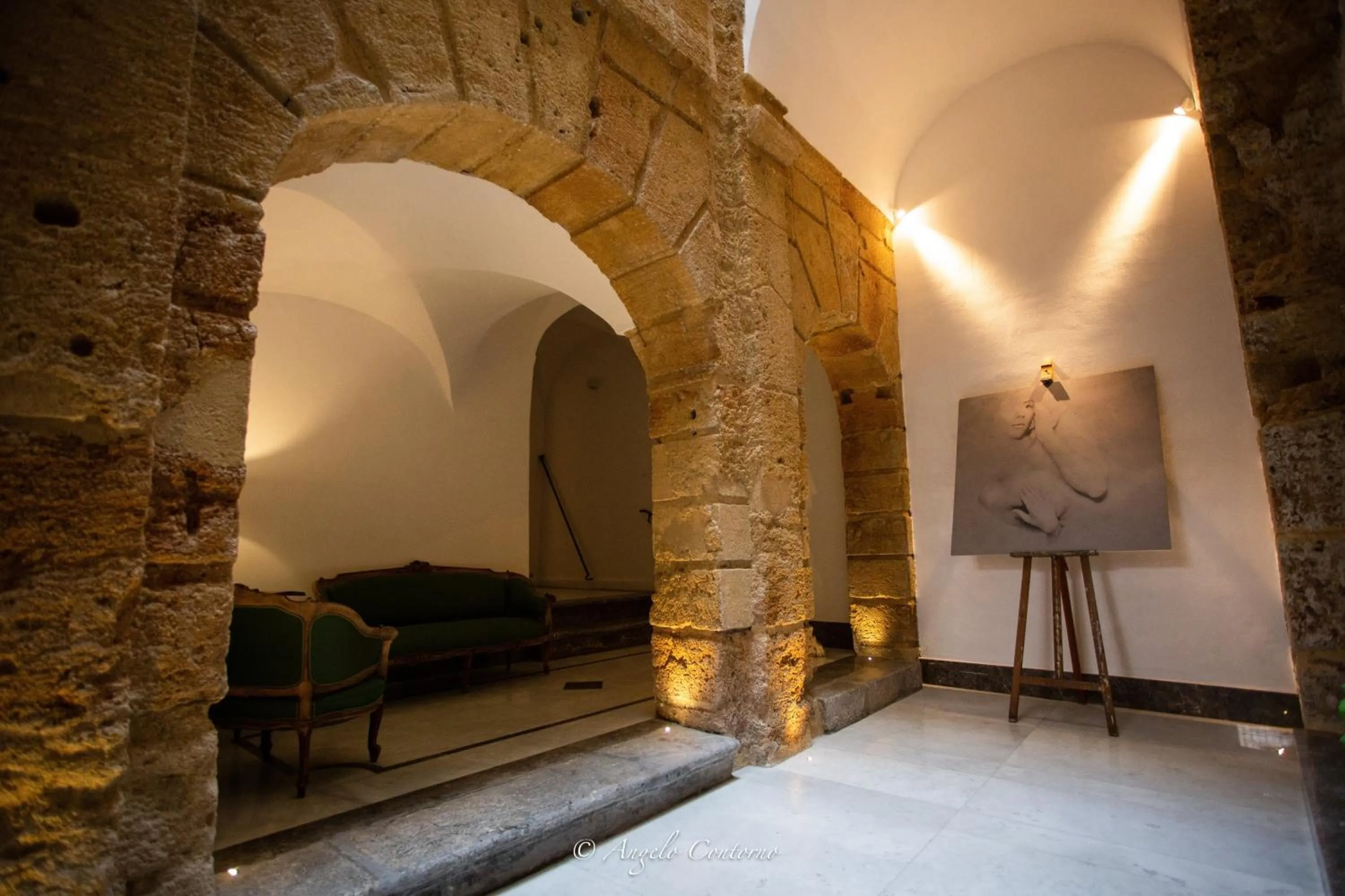 Patio in Palazzo del Poeta - Dimora Contemporanea