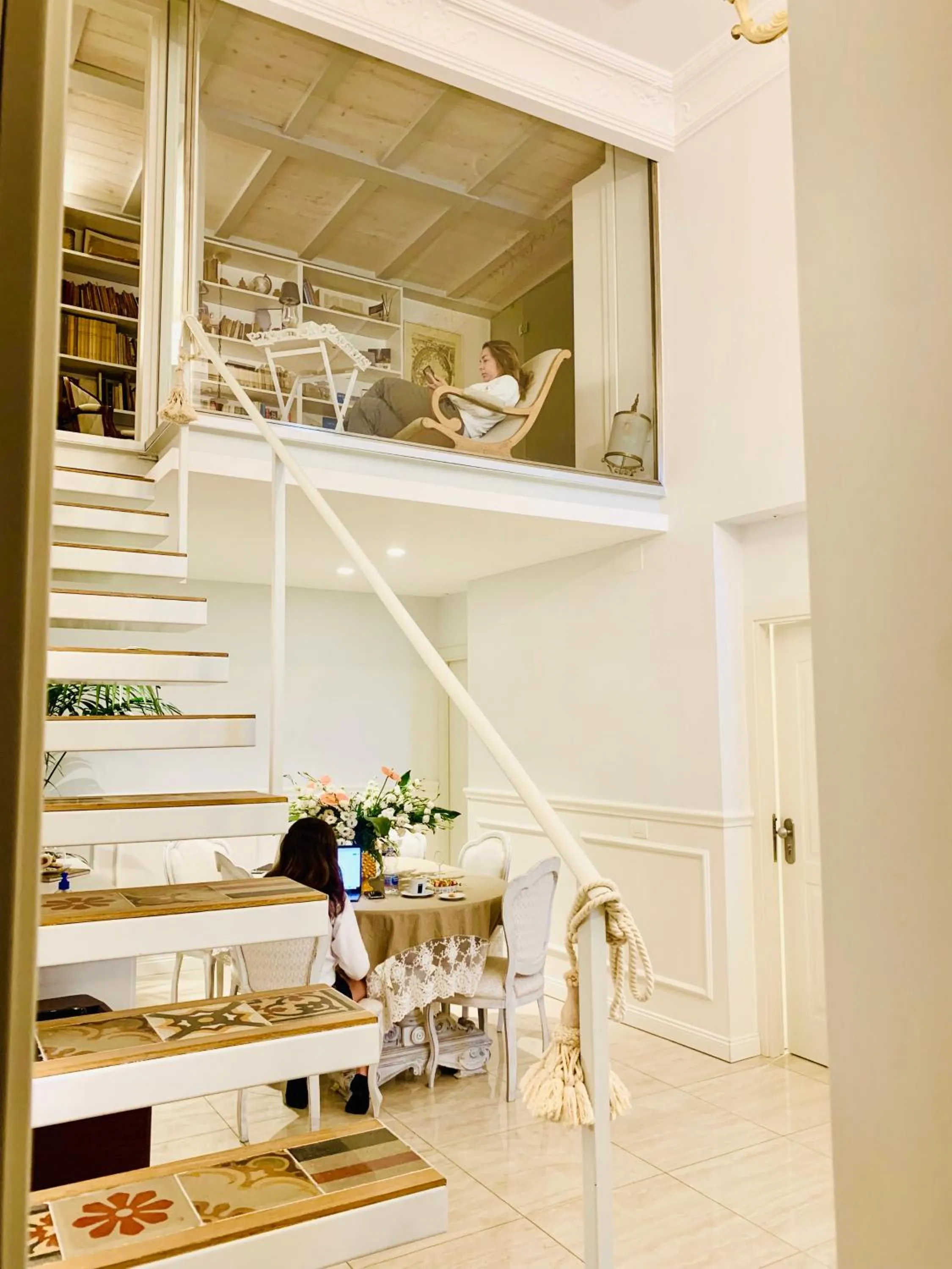 Dining area in Palazzo del Poeta - Dimora Contemporanea