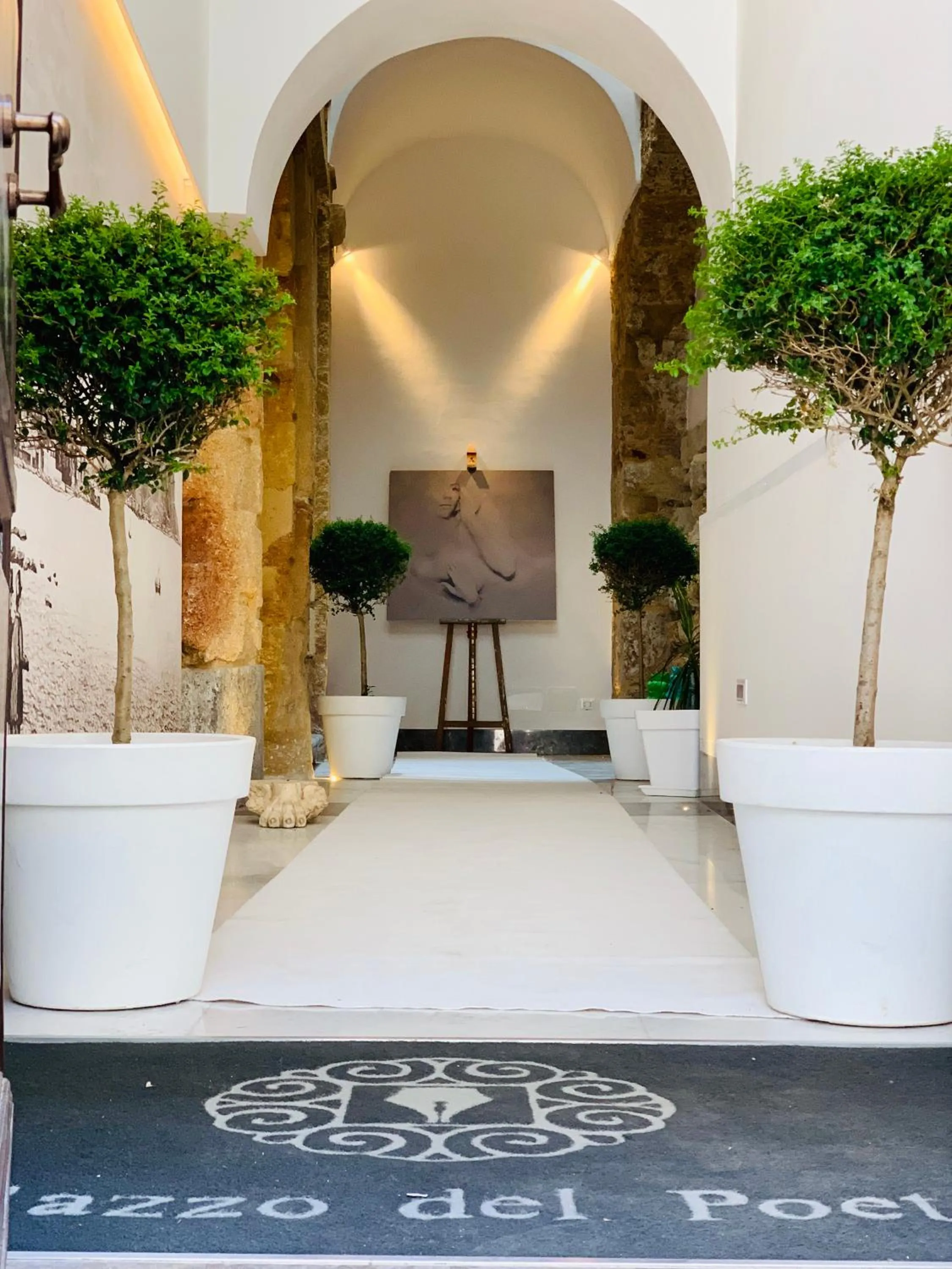 Lobby or reception in Palazzo del Poeta - Dimora Contemporanea