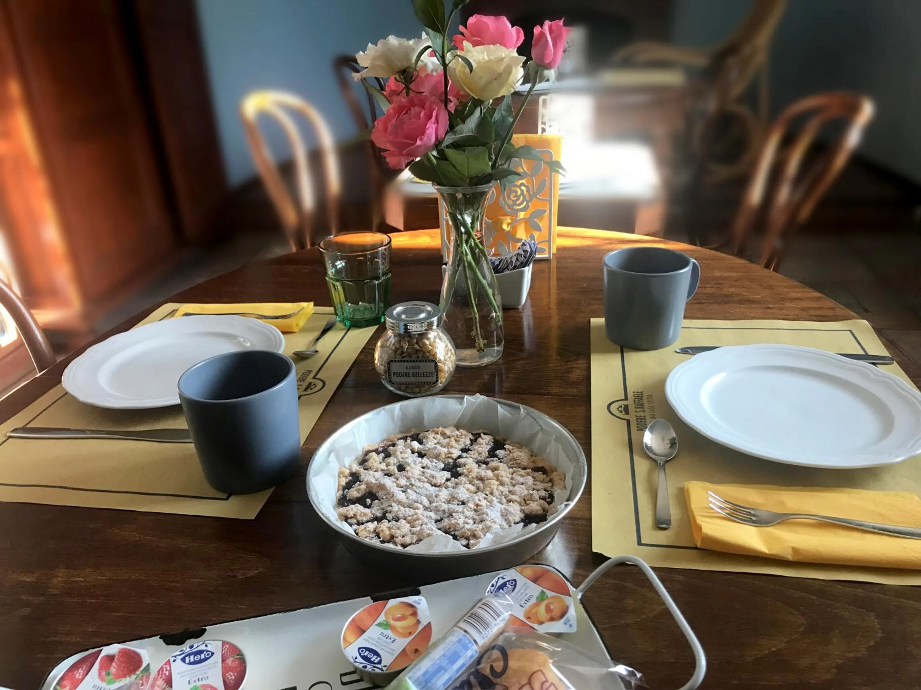 Dining area in Podere San Raffaele
