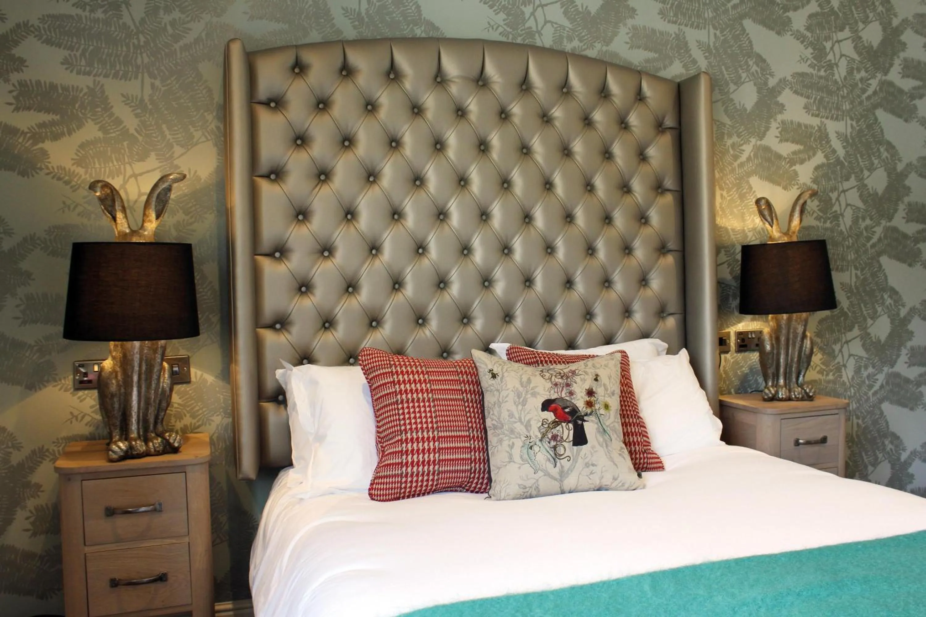 Bedroom, Bed in The Millstone, Mellor