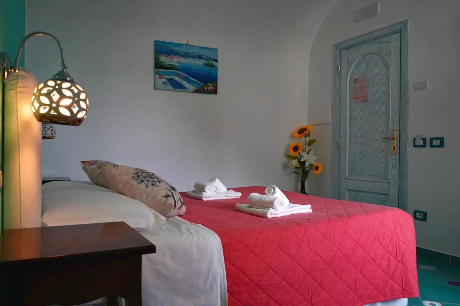 Bed in San Giacomo Relais