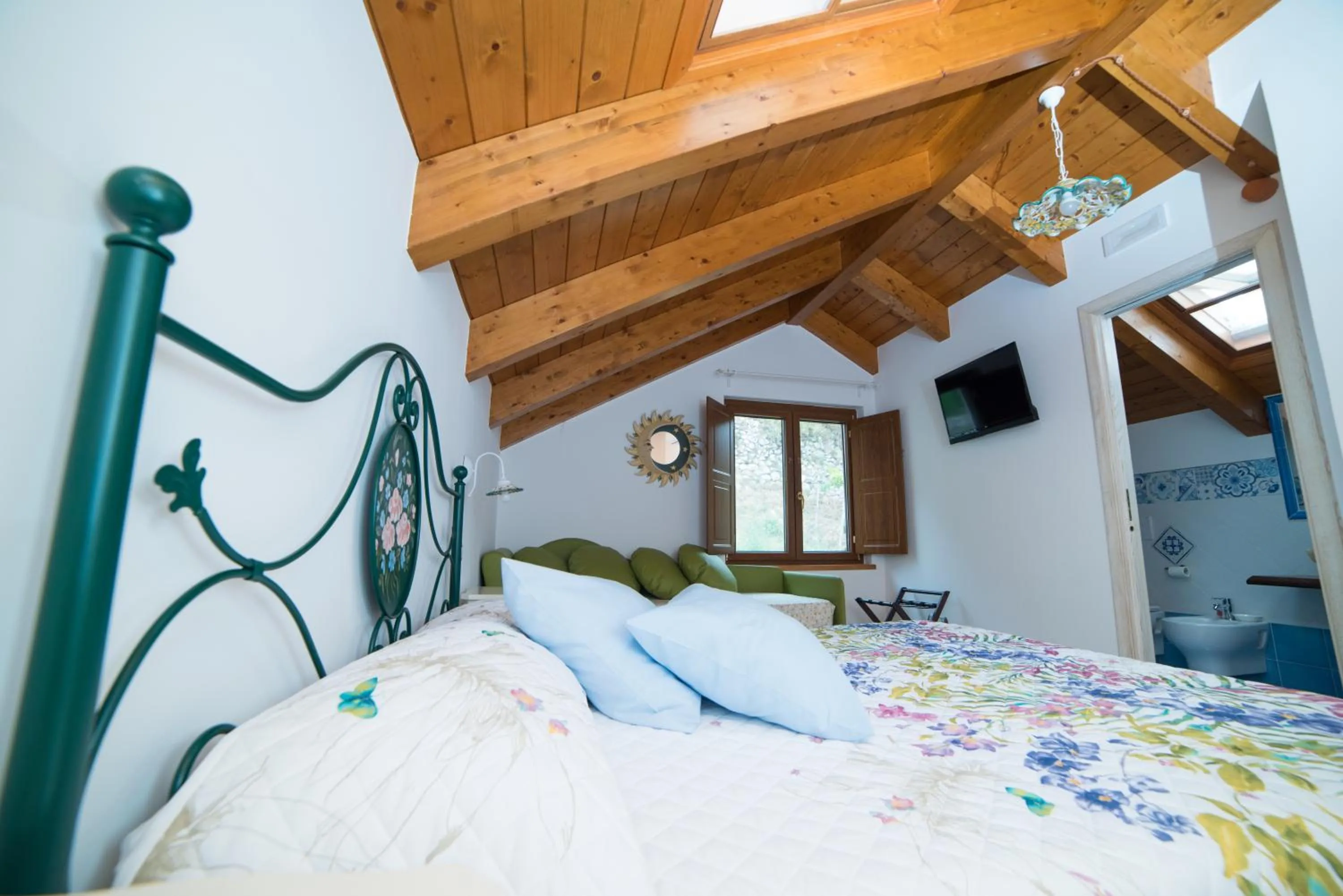 Bed in San Giacomo Relais