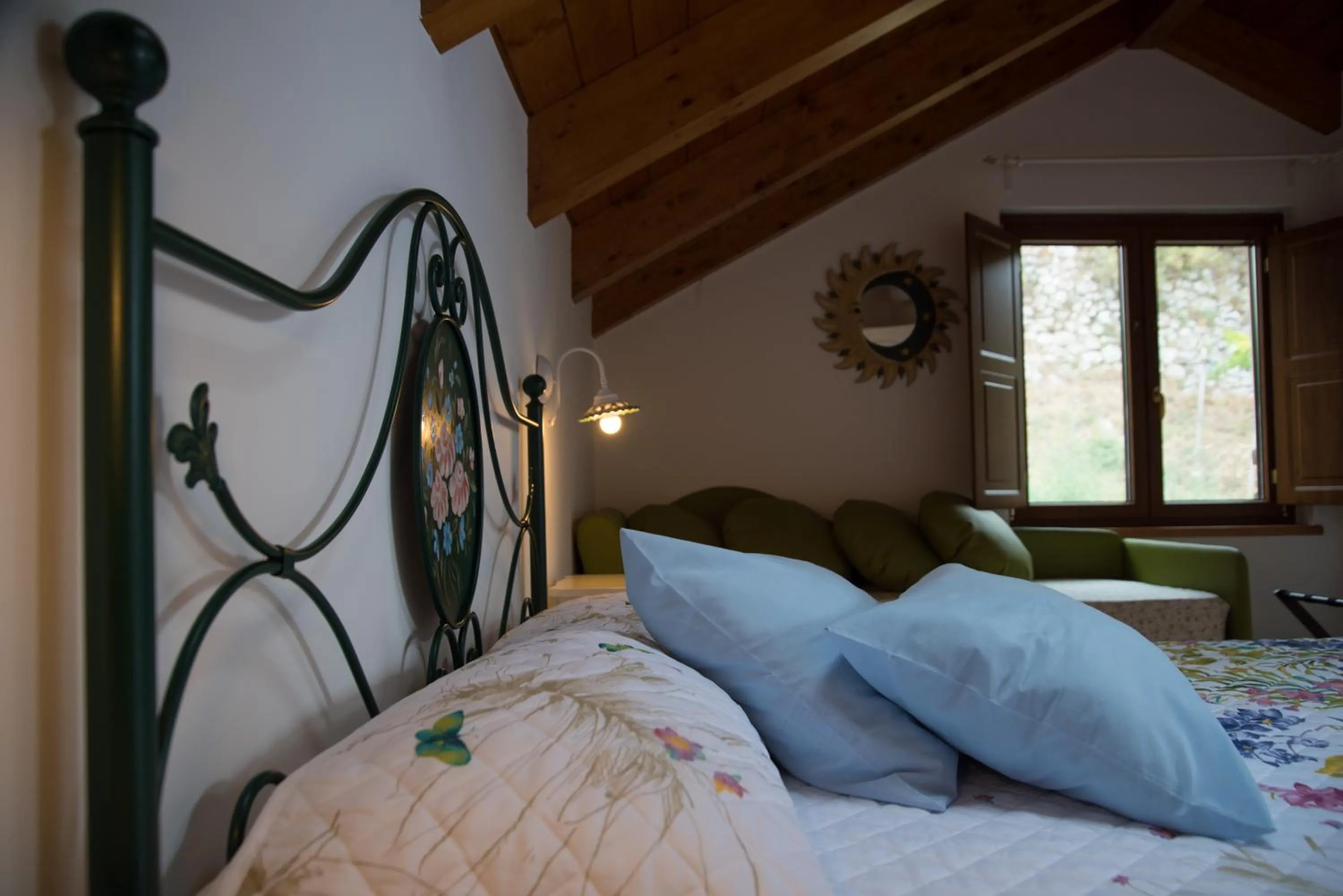 Bed in San Giacomo Relais