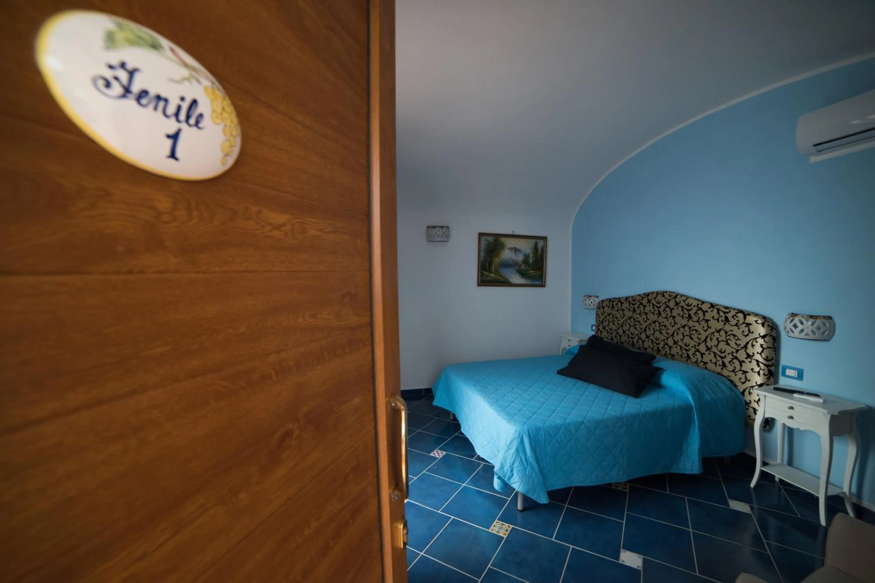 Bed in San Giacomo Relais