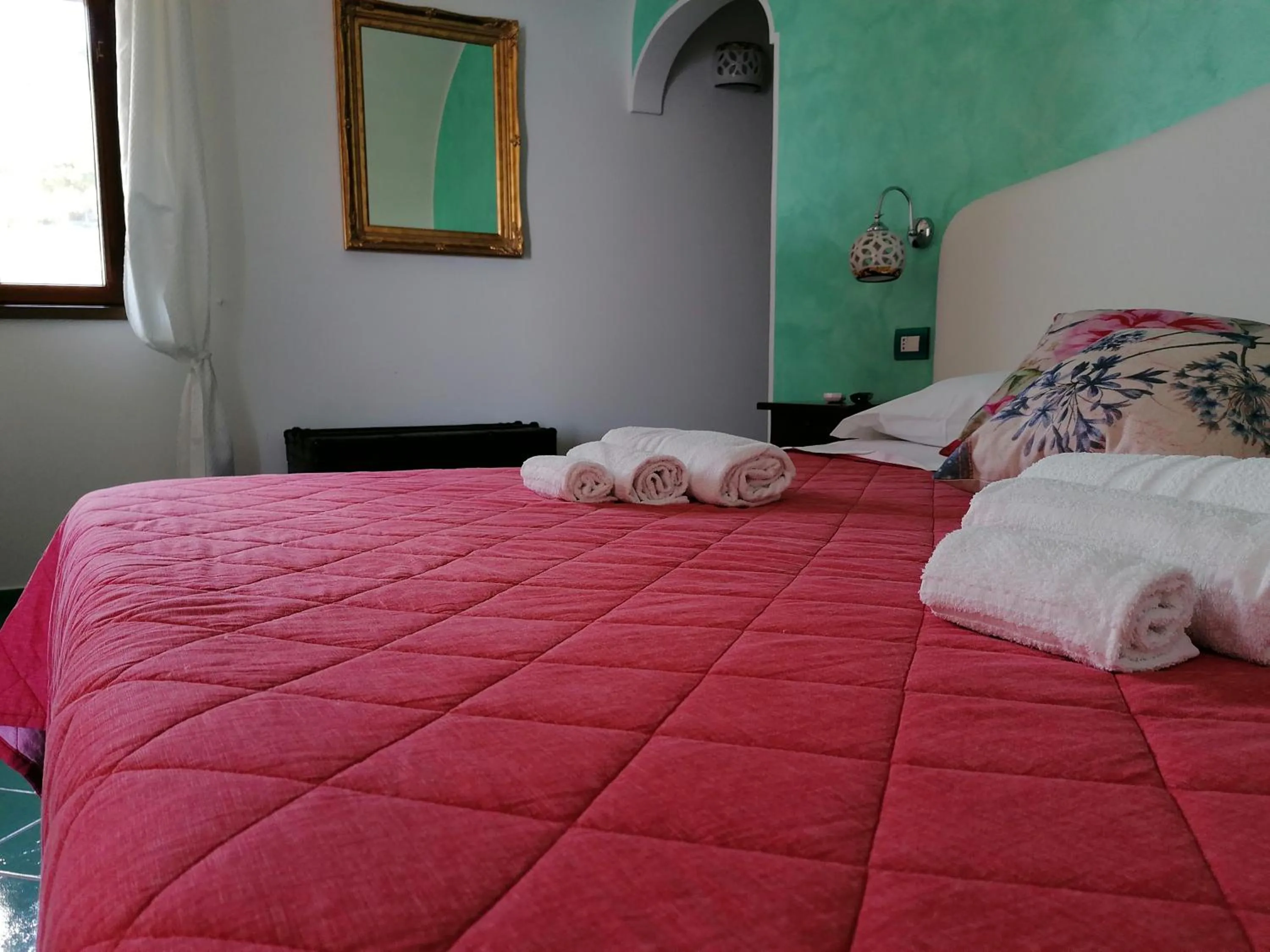 Bed in San Giacomo Relais