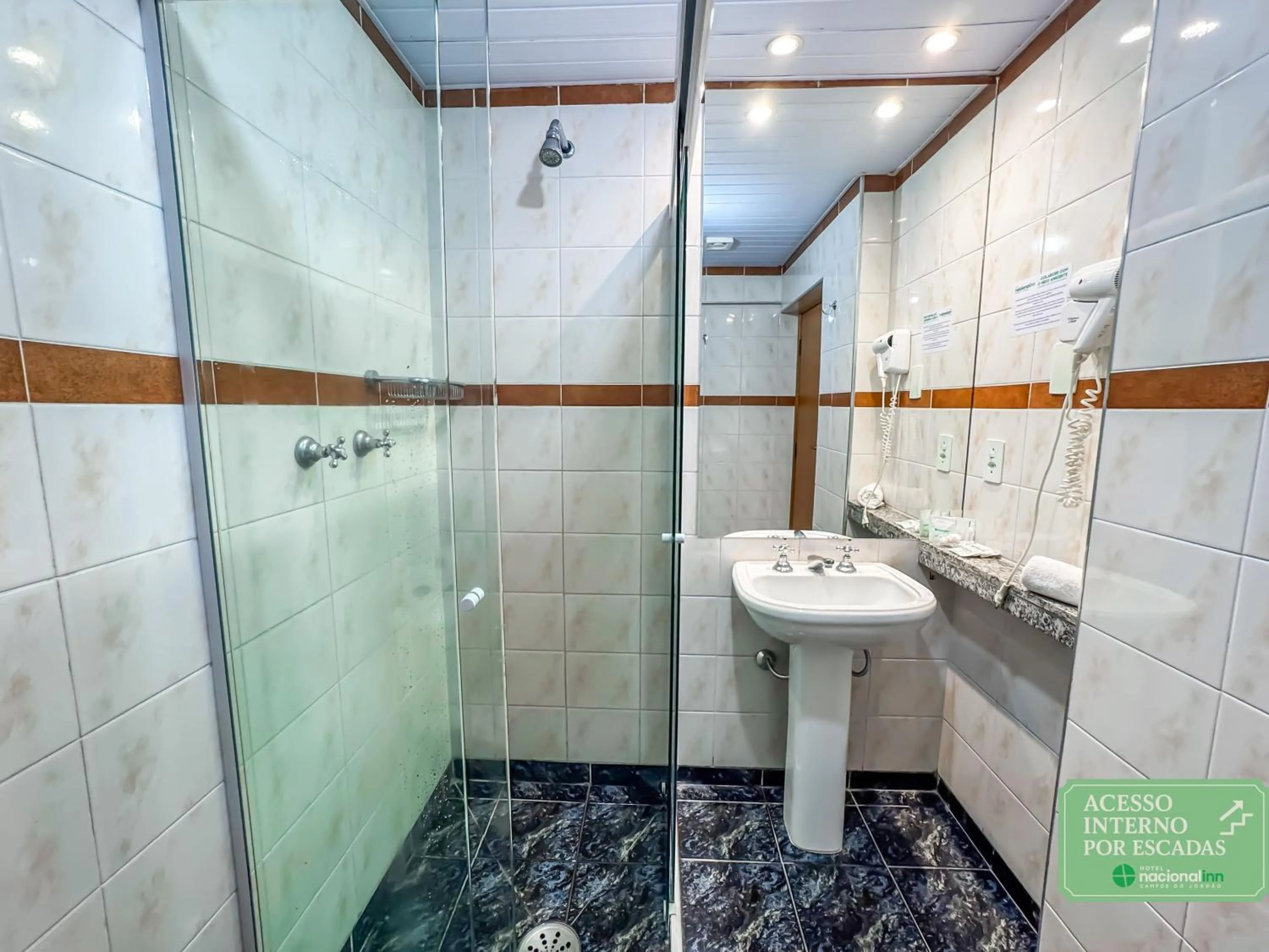 Bathroom in Hotel Nacional Inn Campos do Jordão