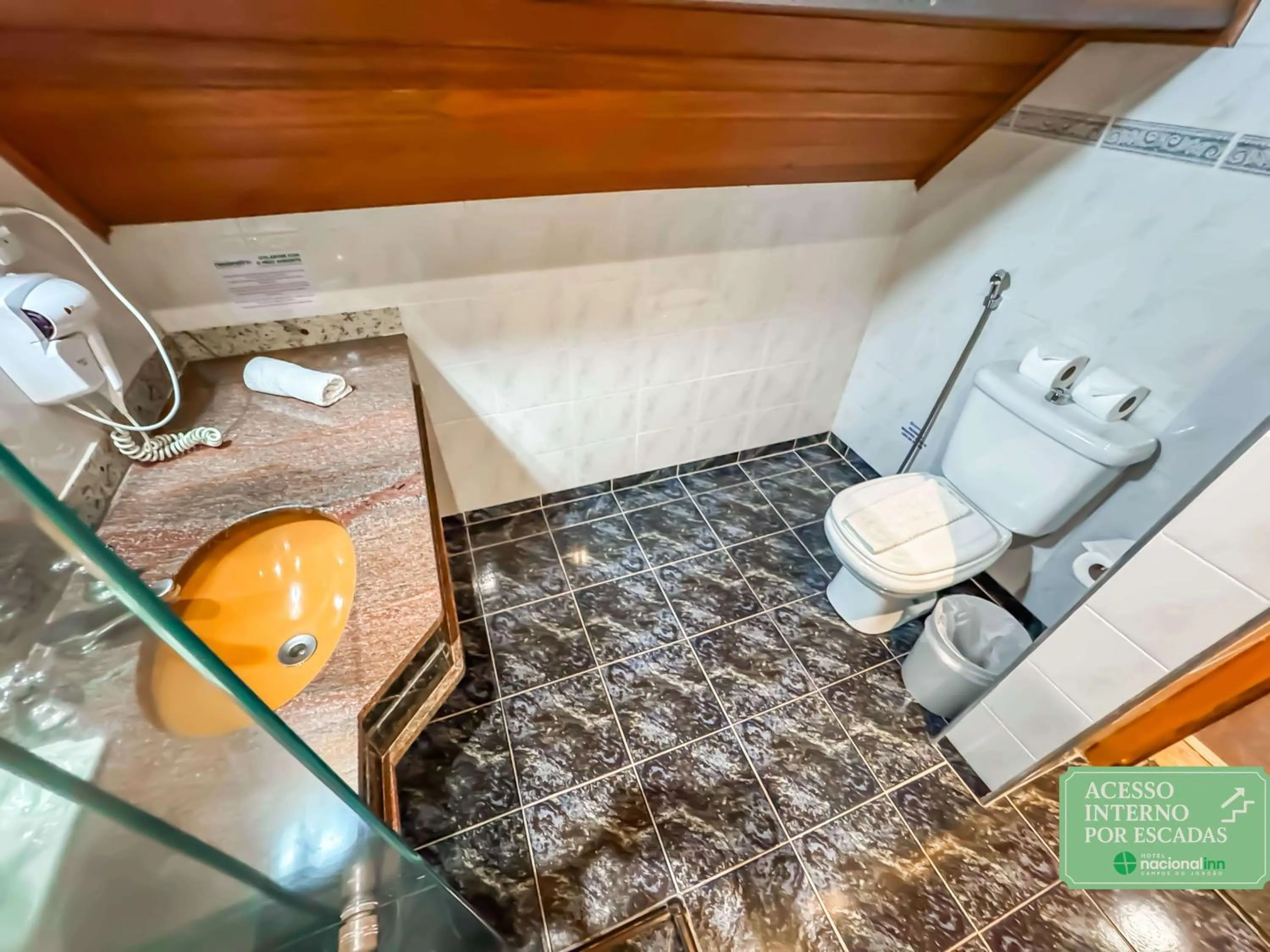 Bathroom in Hotel Nacional Inn Campos do Jordão