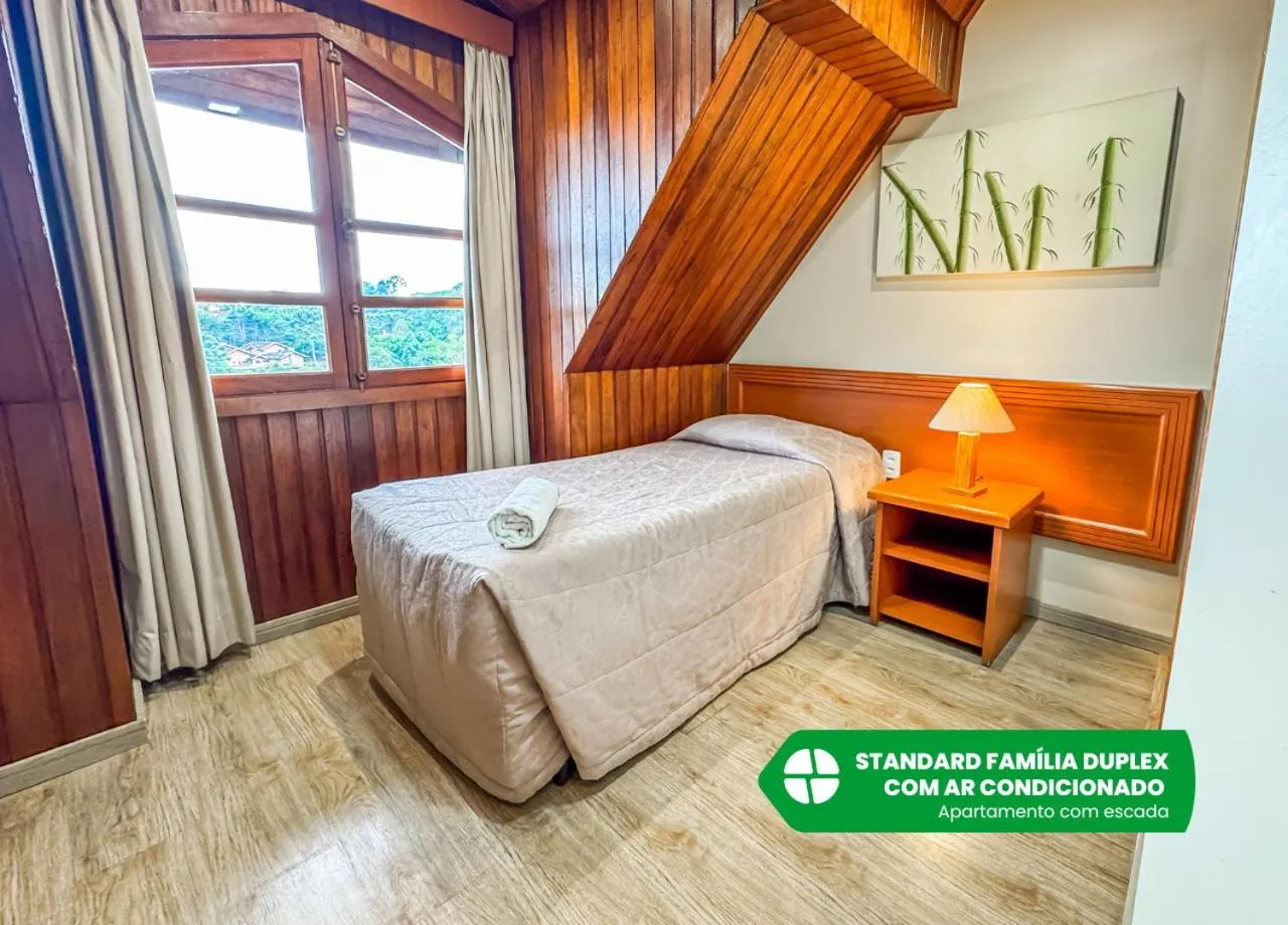 Bedroom, Bed in Hotel Nacional Inn Campos do Jordão