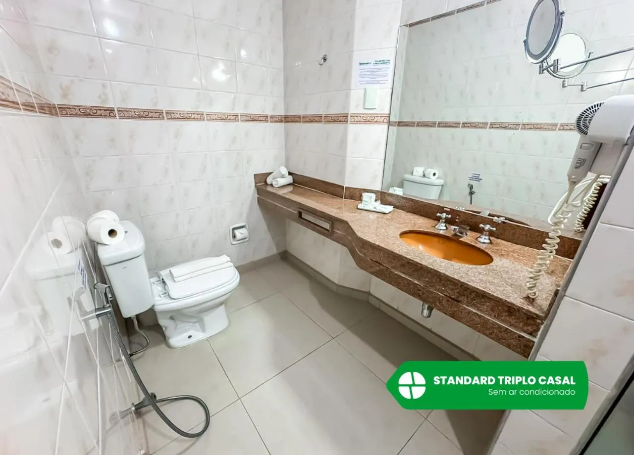 Bathroom in Hotel Nacional Inn Campos do Jordão