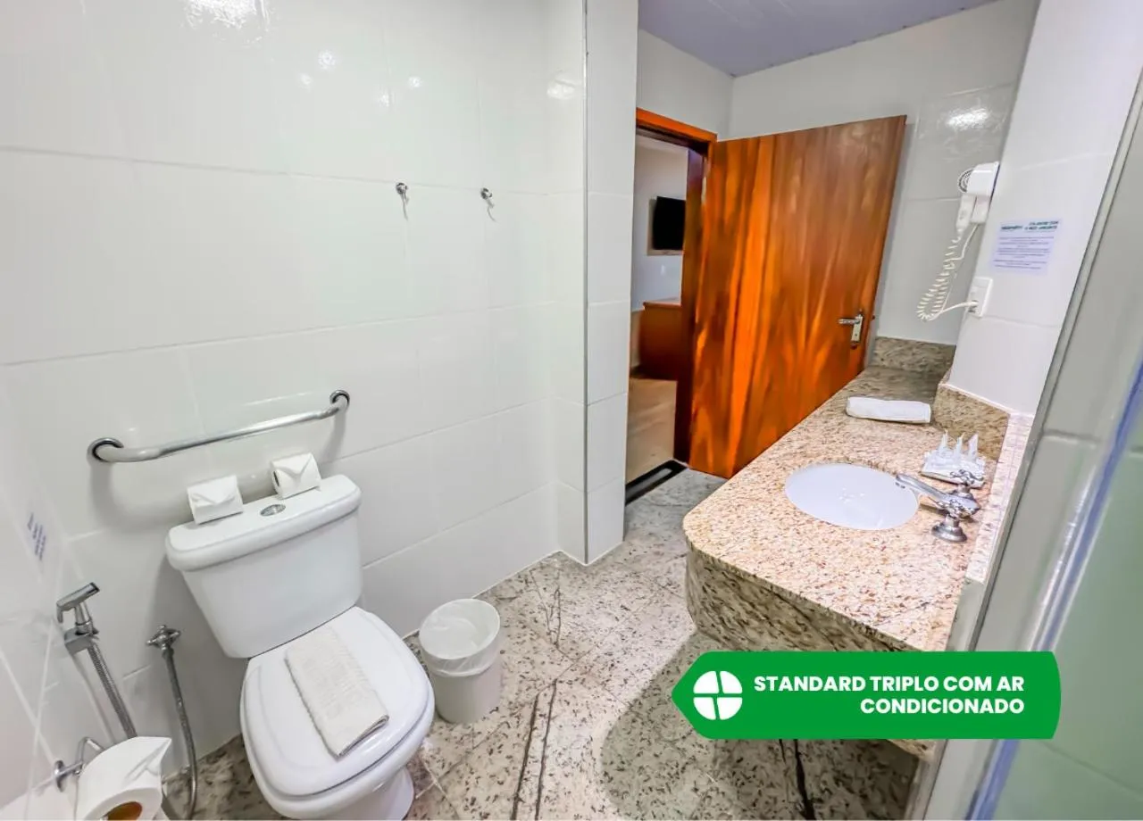 Bathroom in Hotel Nacional Inn Campos do Jordão