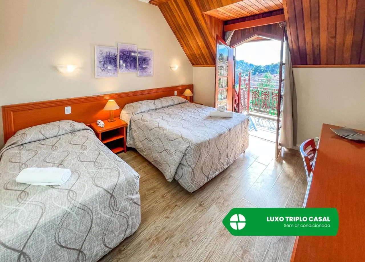 Bedroom, Bed in Hotel Nacional Inn Campos do Jordão