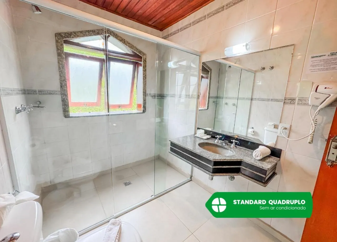 Bathroom in Hotel Nacional Inn Campos do Jordão