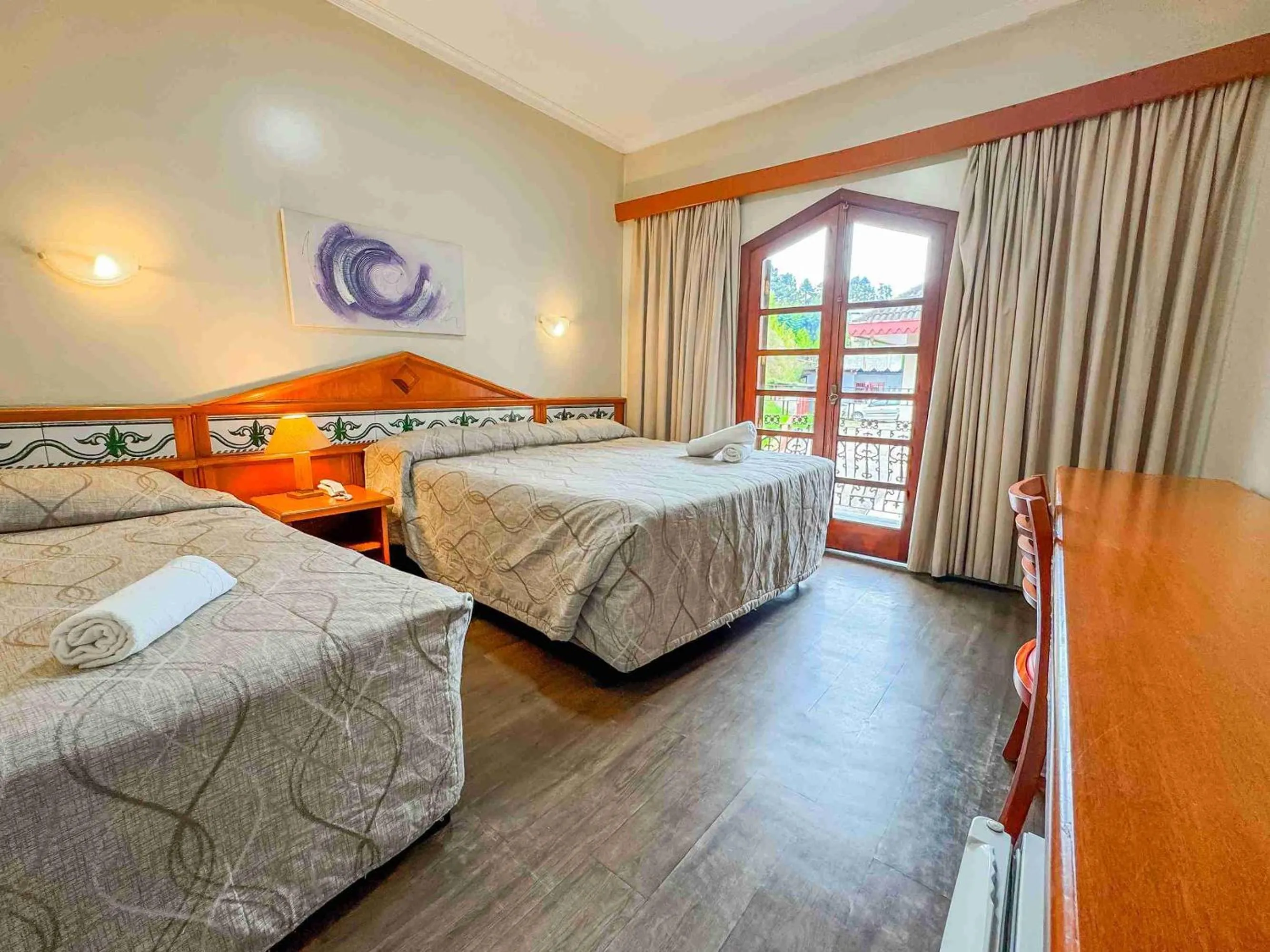 Bedroom, Bed in Hotel Nacional Inn Campos do Jordão