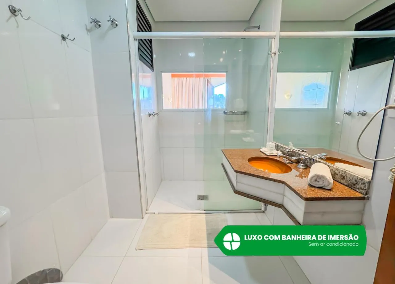 Bathroom in Hotel Nacional Inn Campos do Jordão