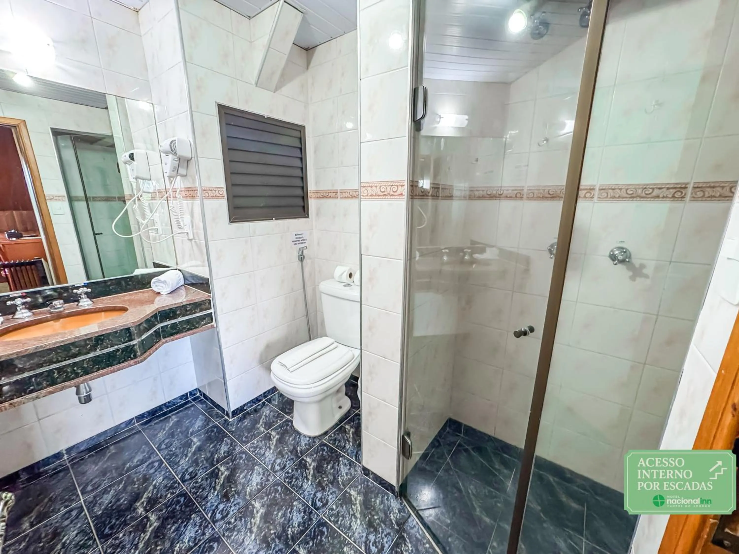 Bathroom in Hotel Nacional Inn Campos do Jordão