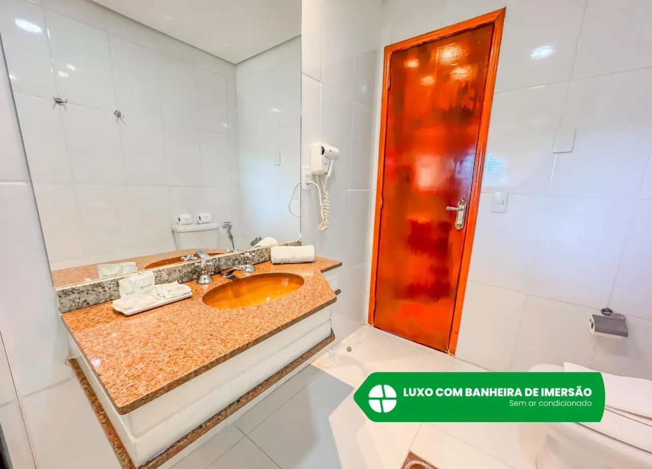 Bathroom in Hotel Nacional Inn Campos do Jordão