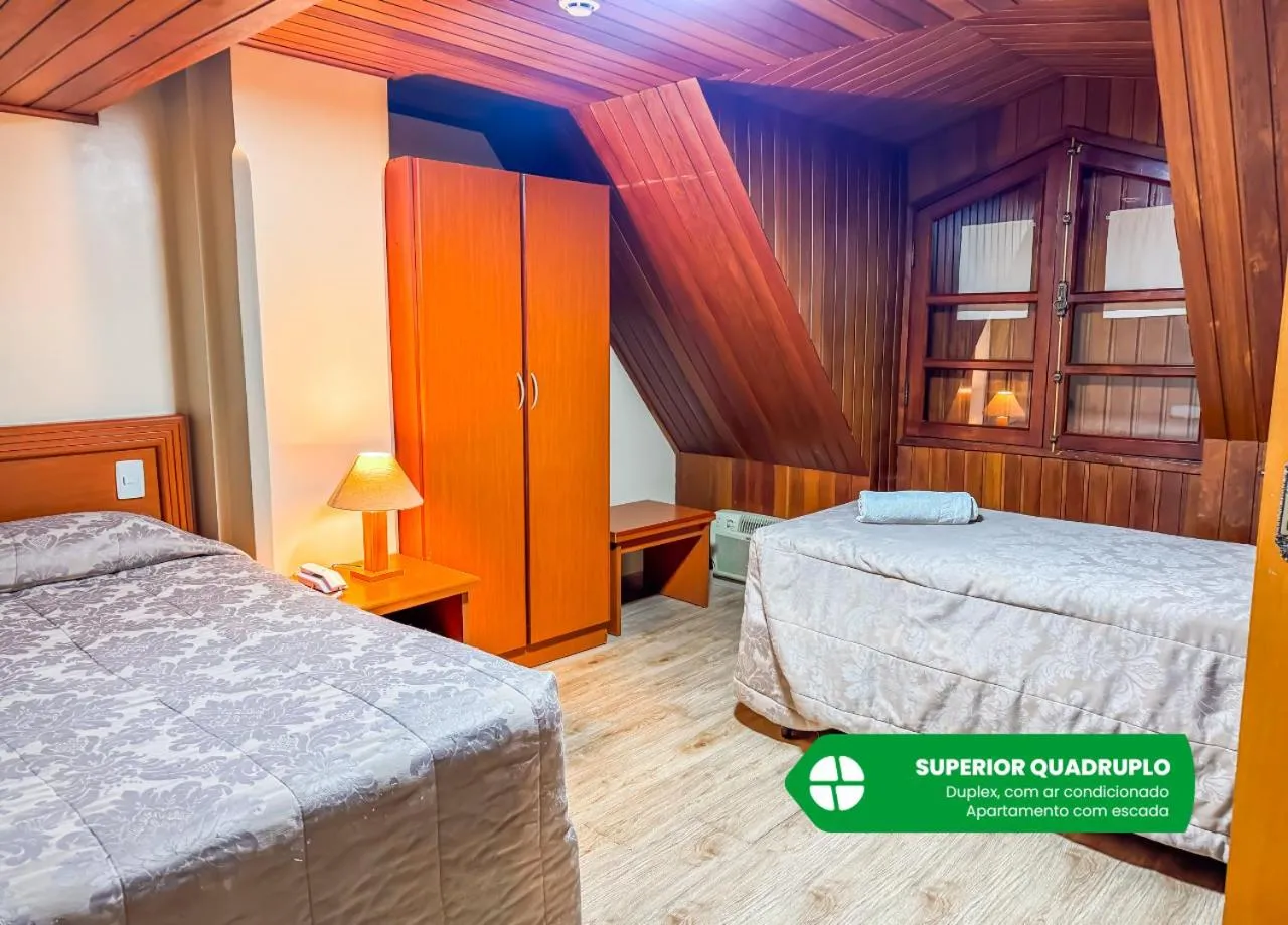 Bedroom, Bed in Hotel Nacional Inn Campos do Jordão