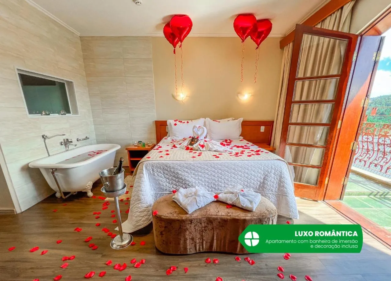 Bedroom, Bed in Hotel Nacional Inn Campos do Jordão