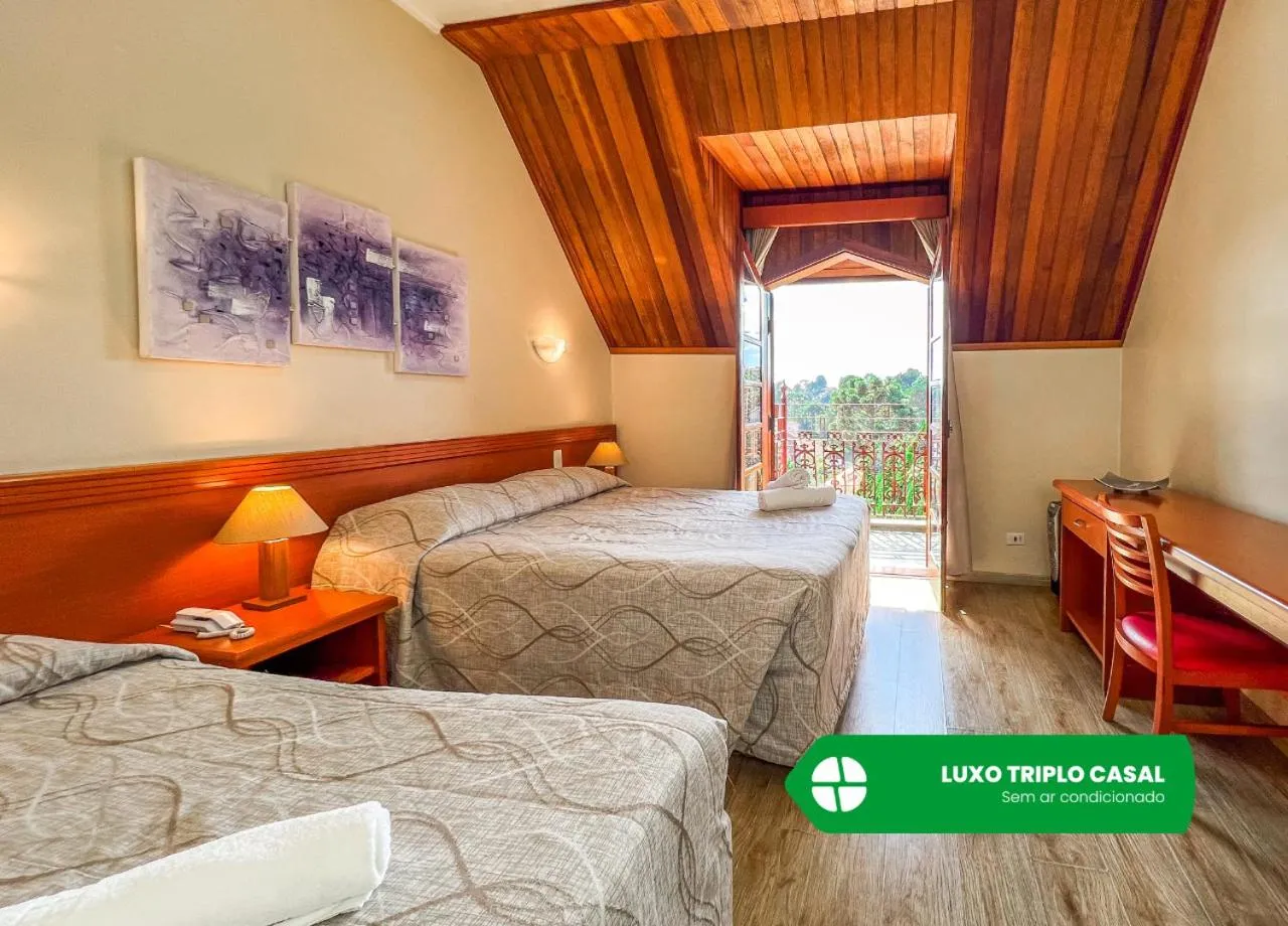 Bedroom, Bed in Hotel Nacional Inn Campos do Jordão