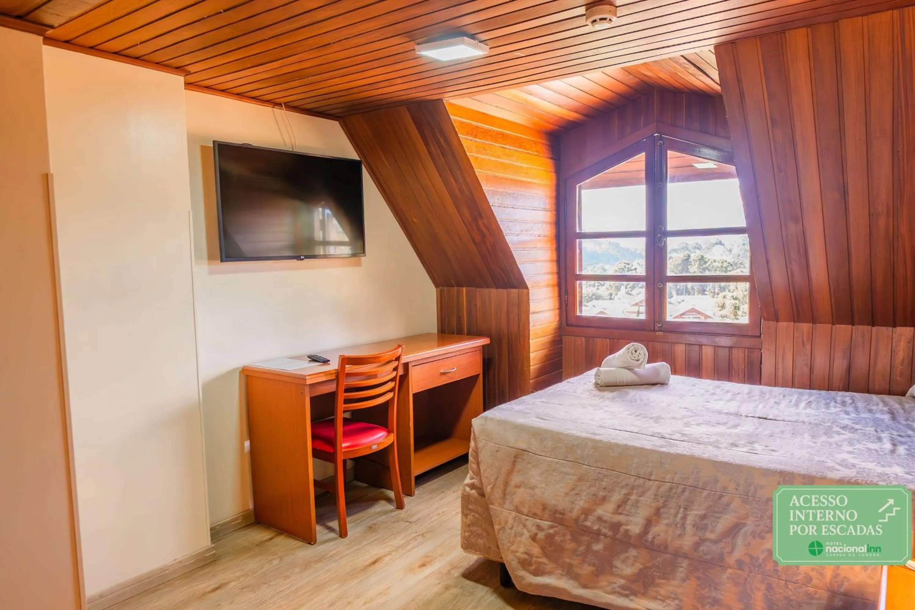 Bedroom, Bed in Hotel Nacional Inn Campos do Jordão