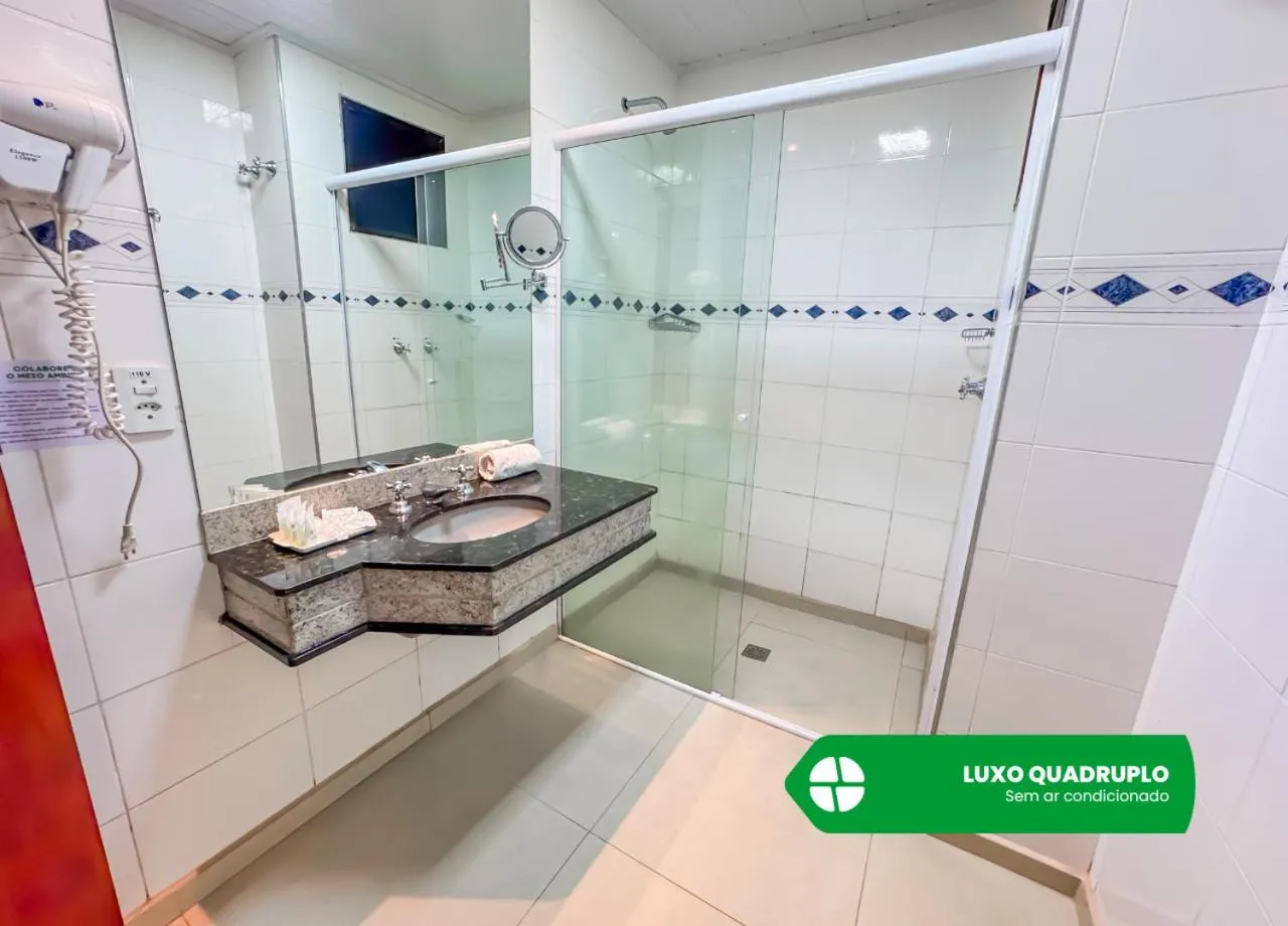 Bathroom in Hotel Nacional Inn Campos do Jordão