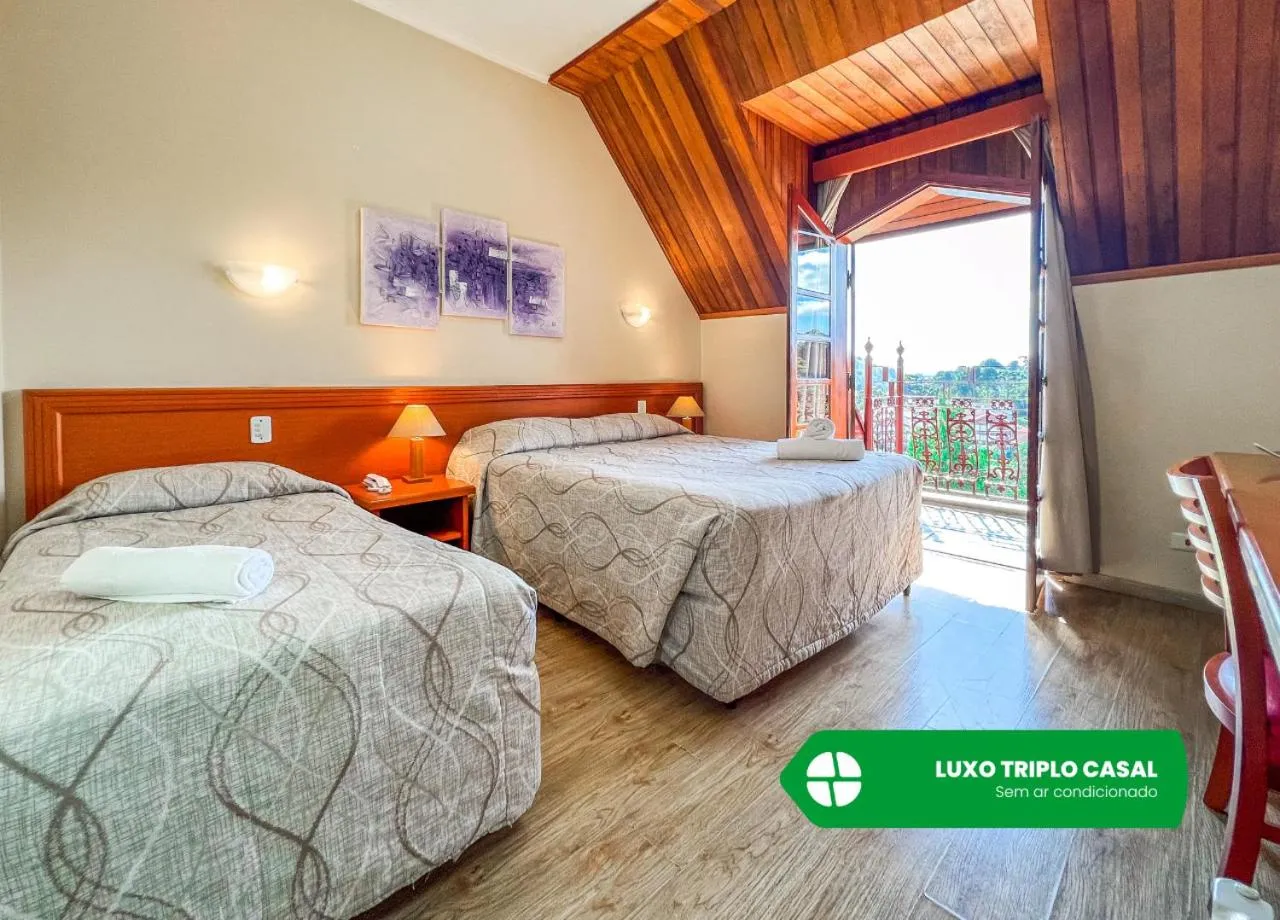 Bedroom, Bed in Hotel Nacional Inn Campos do Jordão