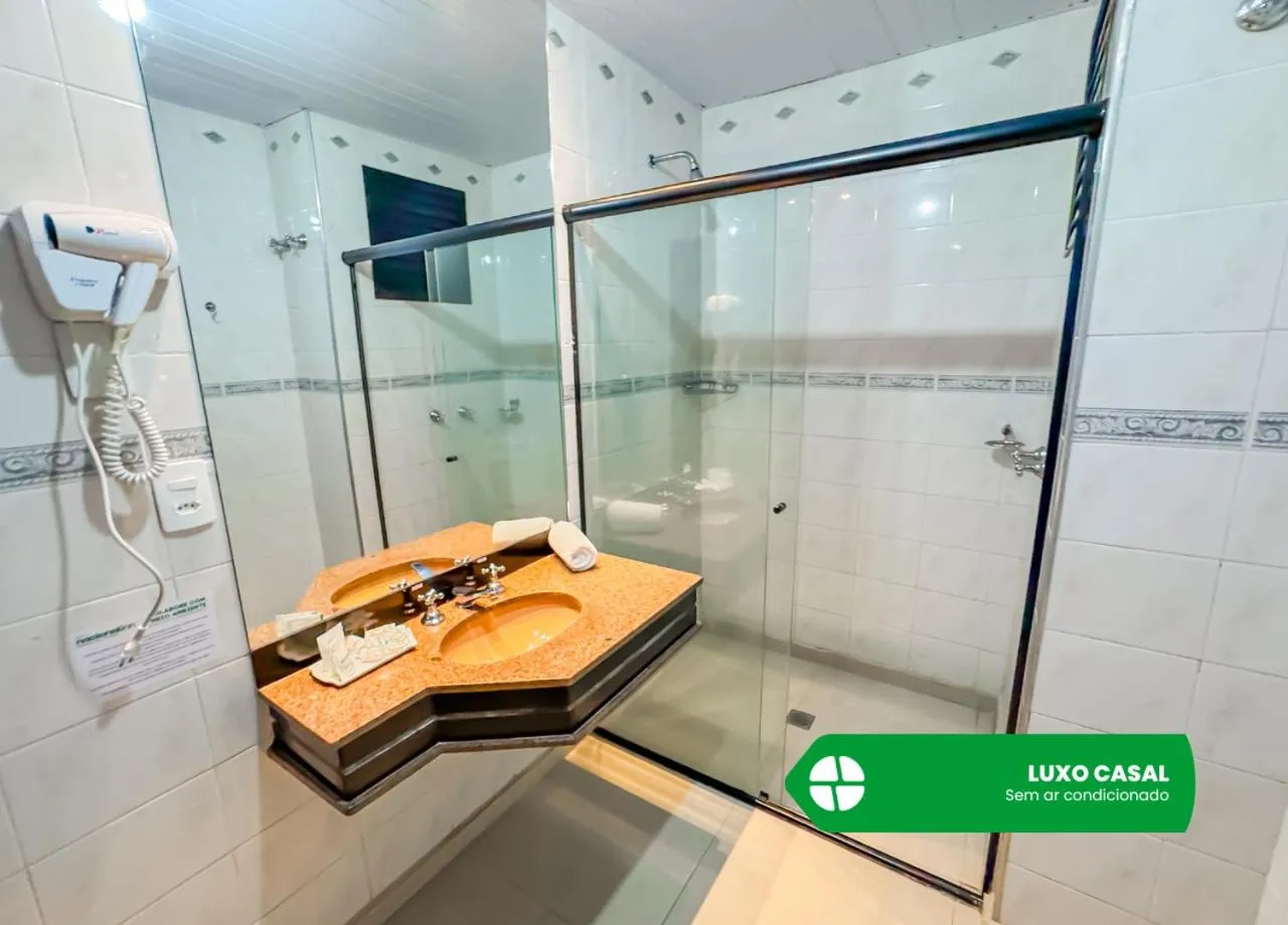 Bathroom in Hotel Nacional Inn Campos do Jordão